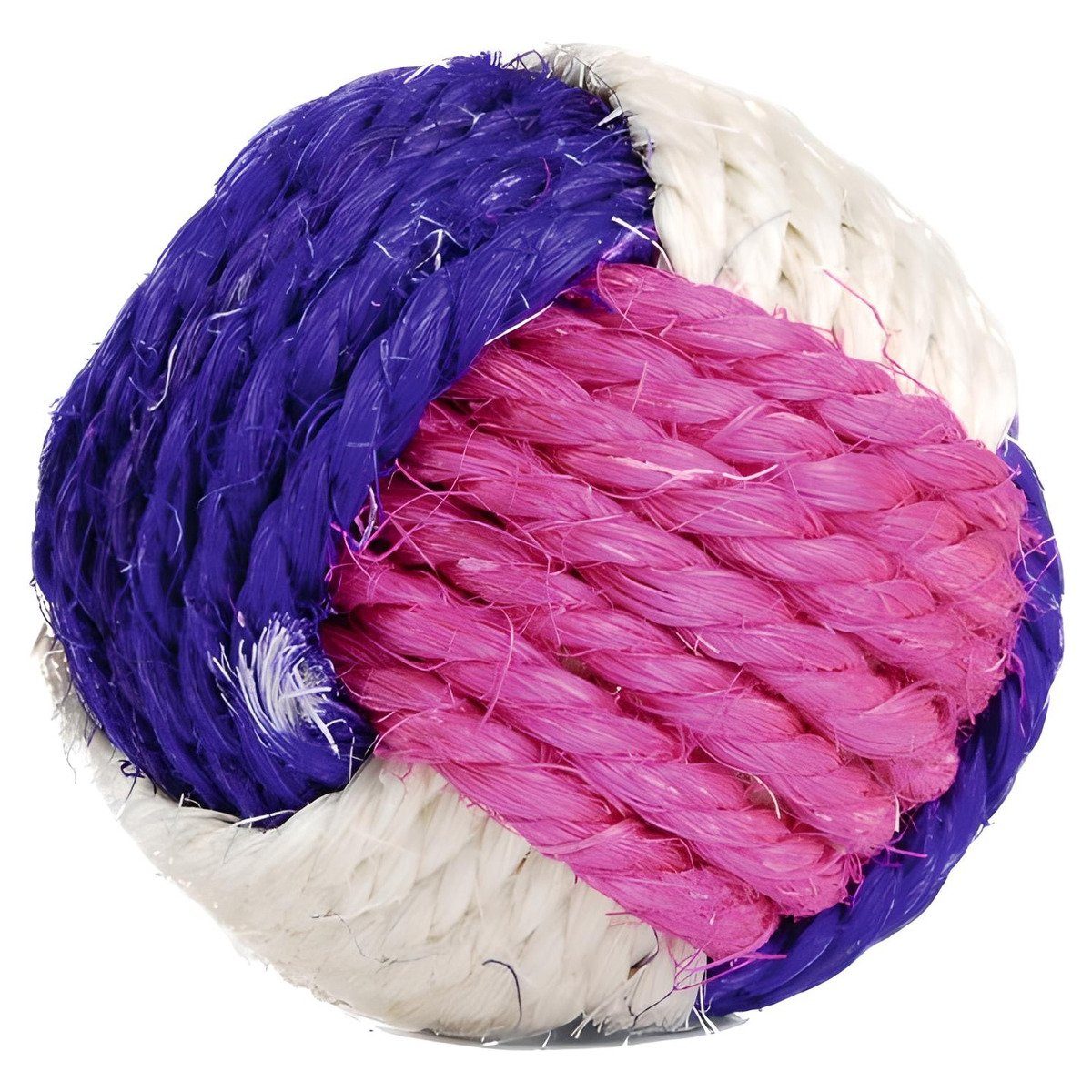 Tierball Katzenspielzeug Sisal Ball geknotet