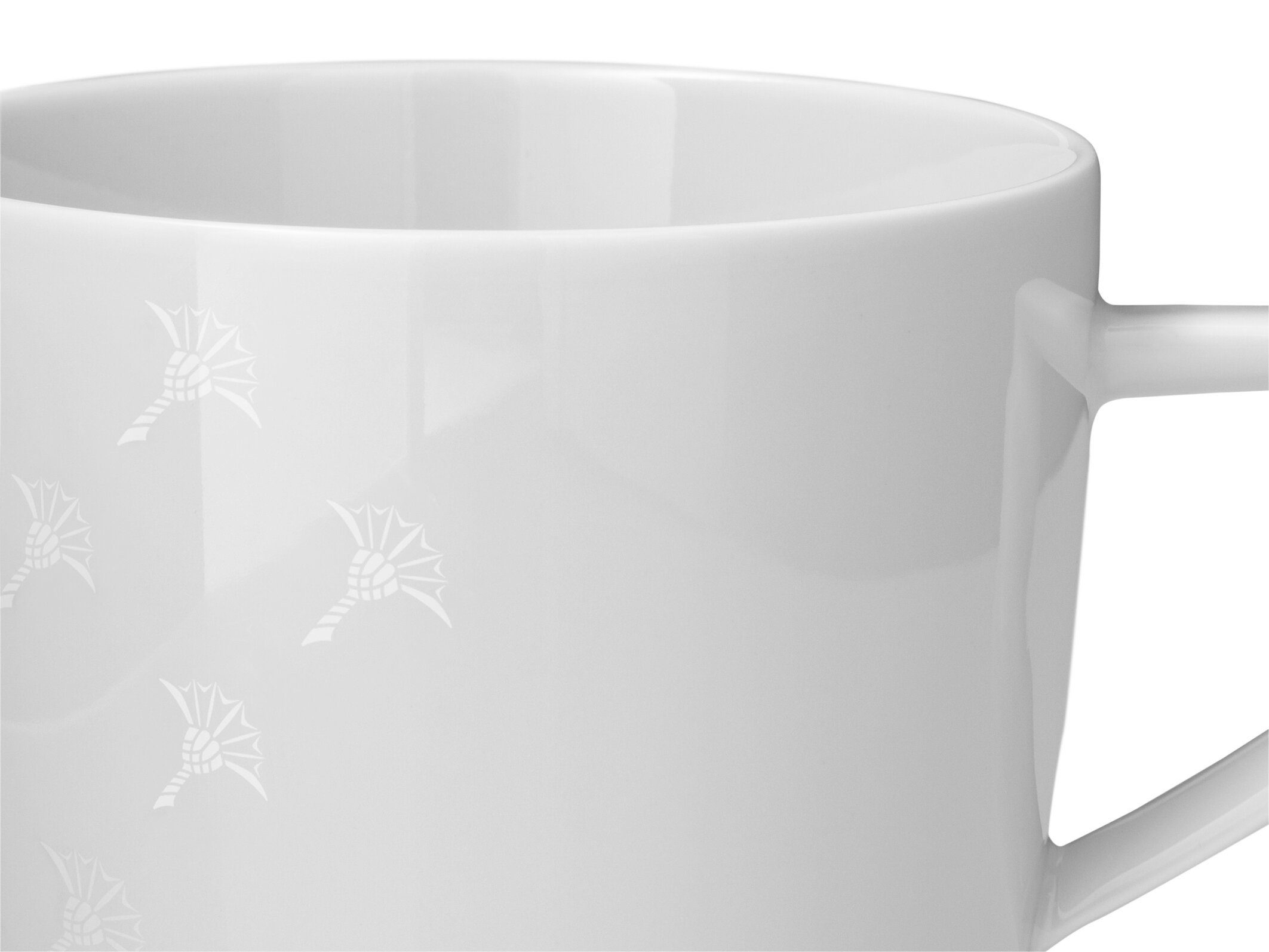 JOOP! Becher JOOP! LIVING - FADED CORNFLOWER Becher m. Hkl. Set 2, 2-tlg., Porzellan