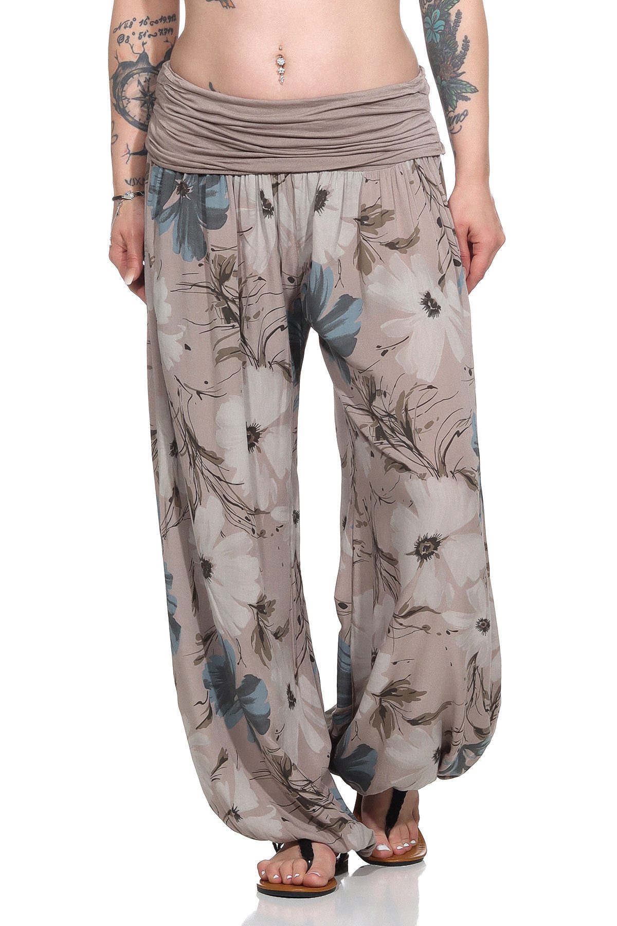 OriginalYou Haremshose Sommerhose luftig & leichte Pumphose für Damen mit e günstig online kaufen