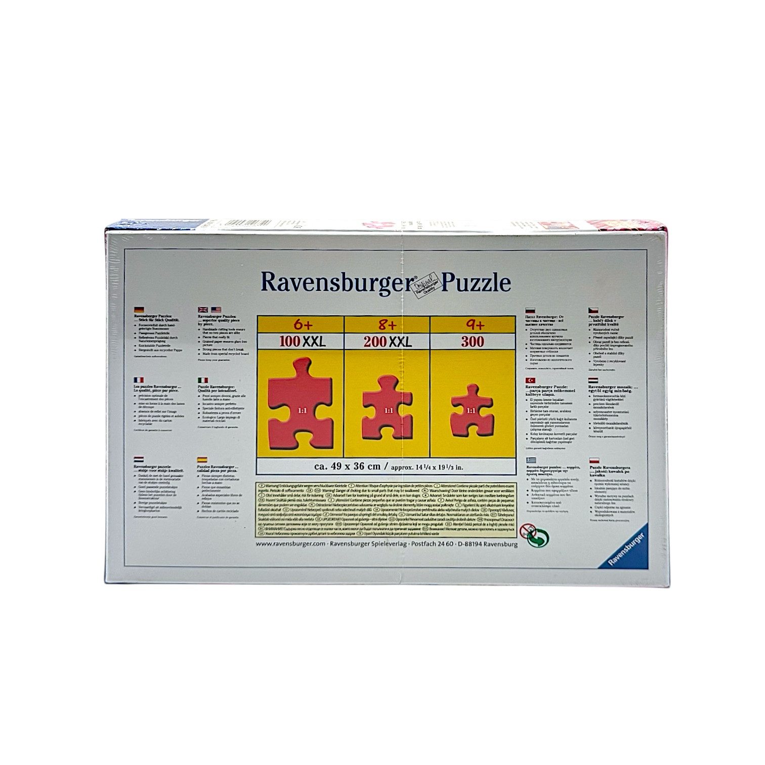 Ravensburger Puzzle Barbie Princess Charm School 100 XXL Teile ab 6 Jahren, günstig online kaufen