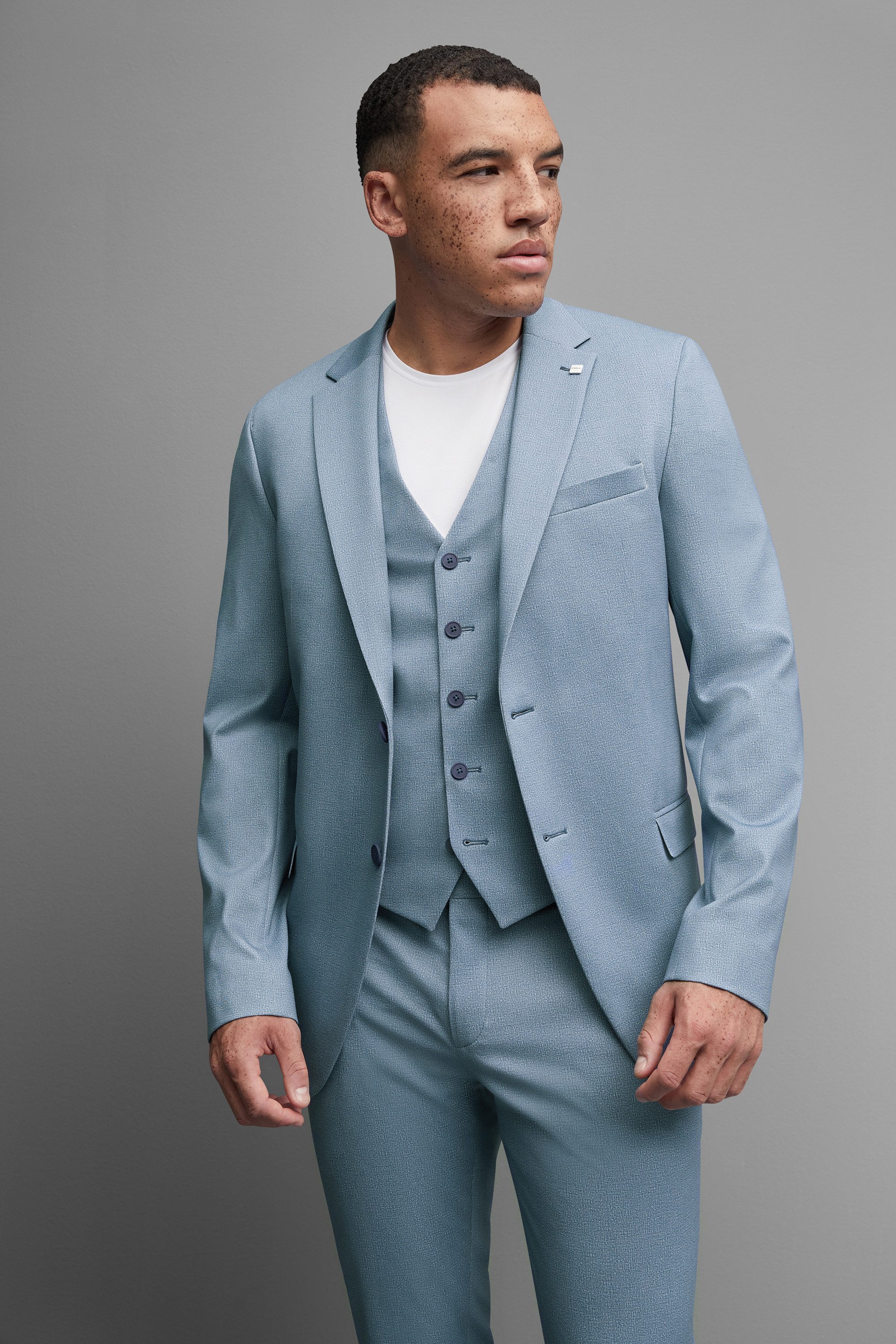 Digel Anzugsakko Anello-ST (1-tlg., Polyester-Viskosemix) Touching günstig online kaufen