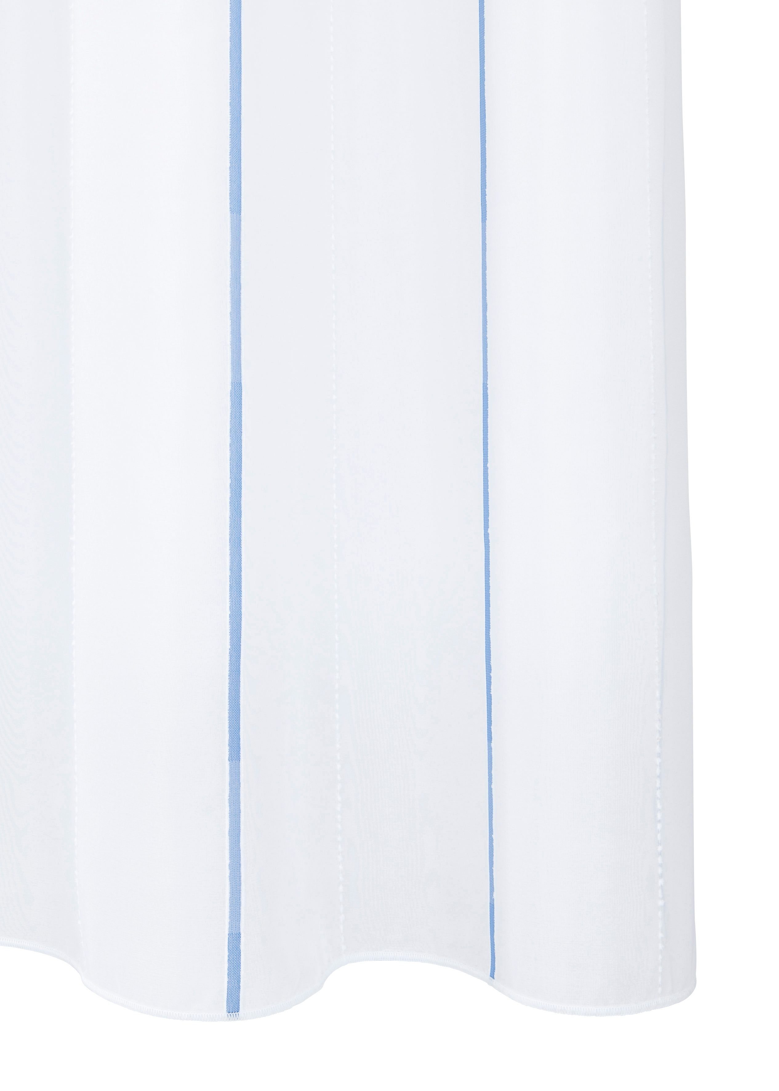 (1 Ösen St), Wirth, halbtransparent, Store Vorhang Betsy, blau