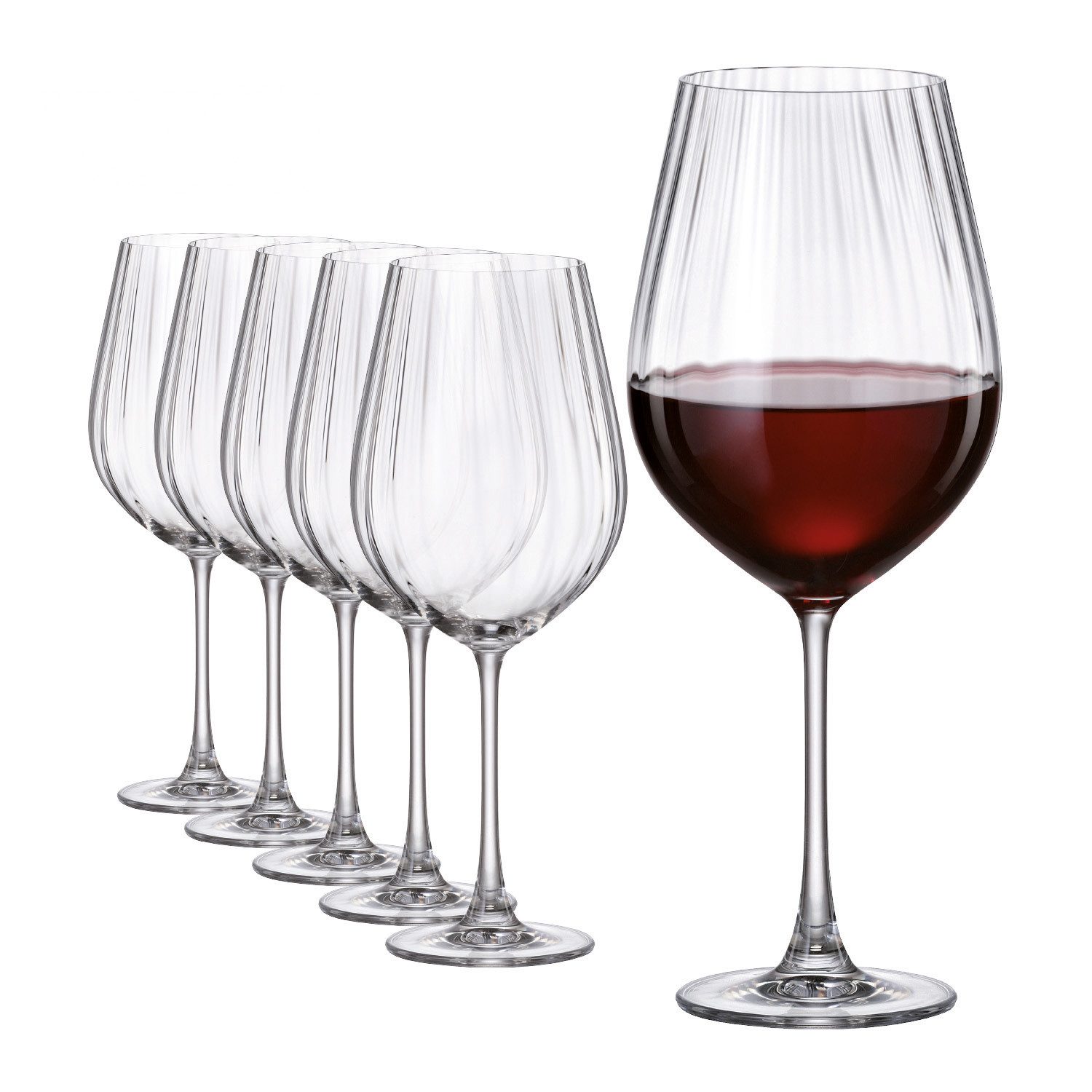 SAHM Gläser-Set Columba Rotwein Set Auswahl, 6-tlg.