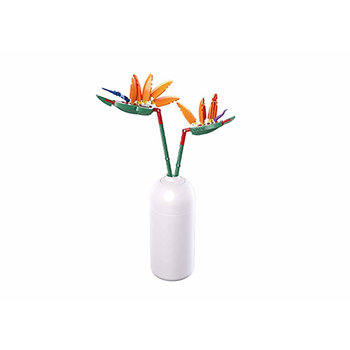 Brandunit Freizeittasche Klemmbausteine Pleyerid Strelitzia Reginae Aiton orange