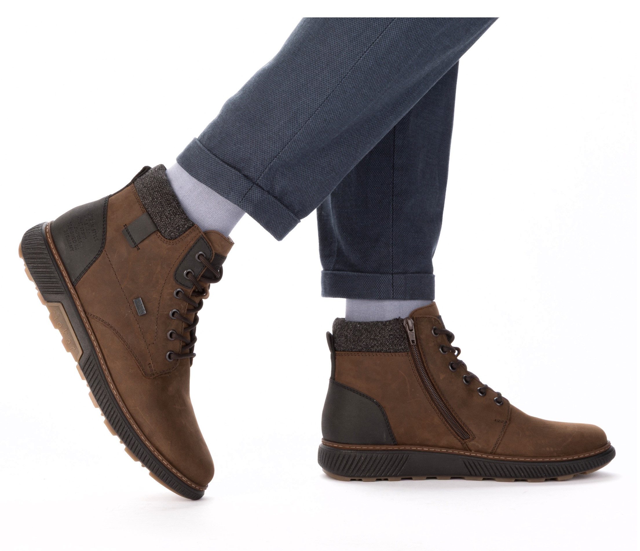 Rieker Winterboots, High Top Sneaker, Schnürstiefelette mit TEX-Membran, sc günstig online kaufen