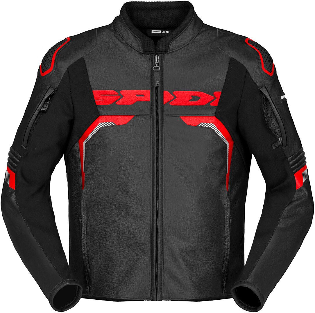 SpiDi Motorradjacke Evorider 3 Motorrad Lederjacke Wasserdicht wasserdichte