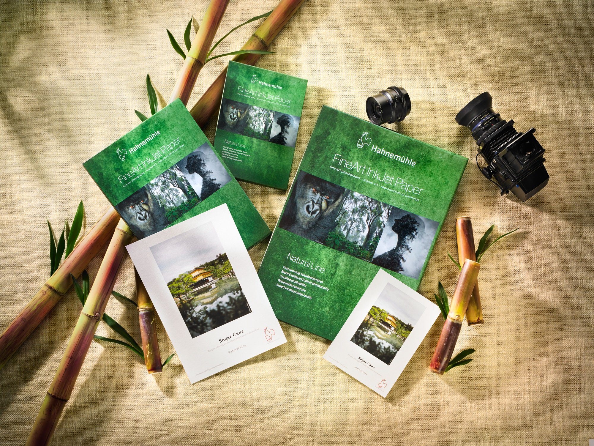 Hahnemühle Fotopapier FineArt Inkjet Paper Natural Line Sugar Cane A4 300 g/m², 70% Bagassefasern