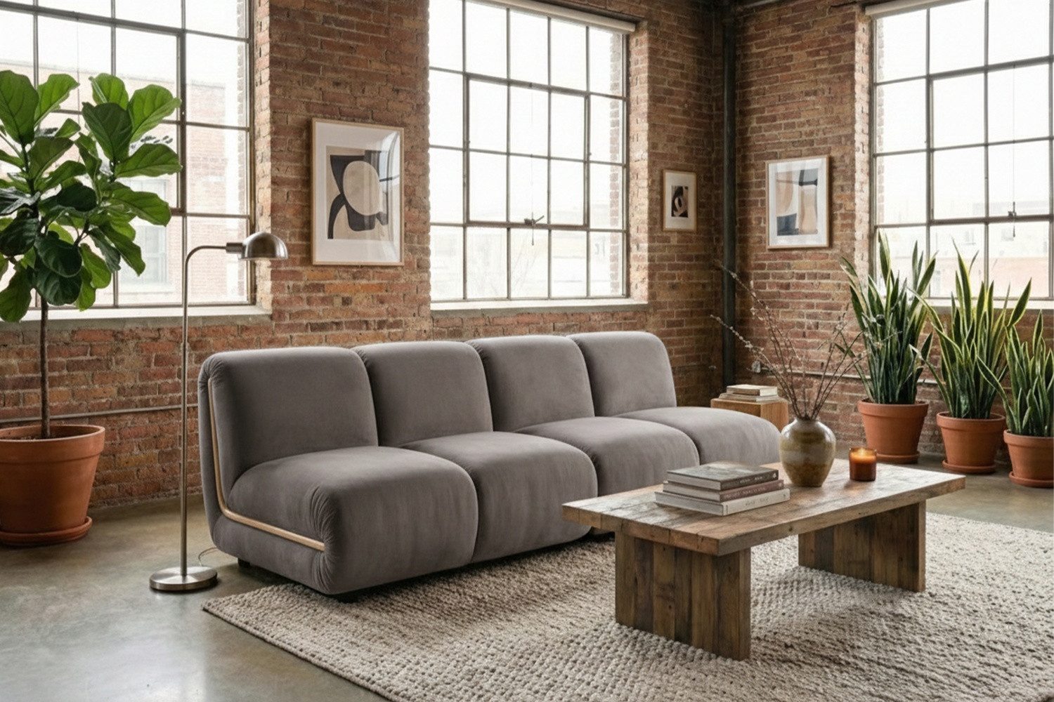 KAWOLA Sofa LAYLA – Modulares Sofa 2-tlg. – 2-Sitzer Samt – wandelbare Couch, Flexibel kombinierbar, bequemer Velvet-Bezug, hoher Sitzkomfort