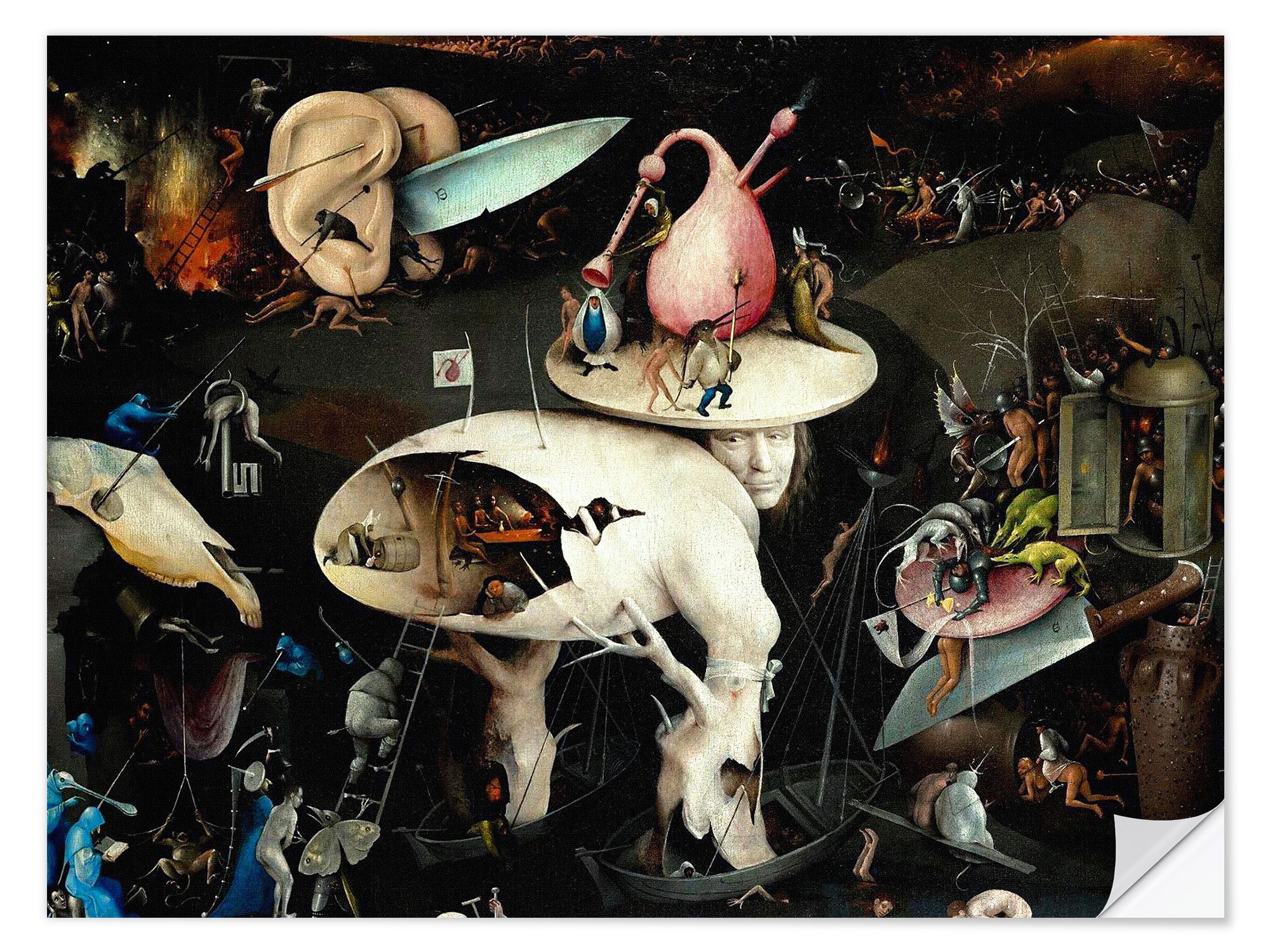 Wandfolie Hieronymus Bosch