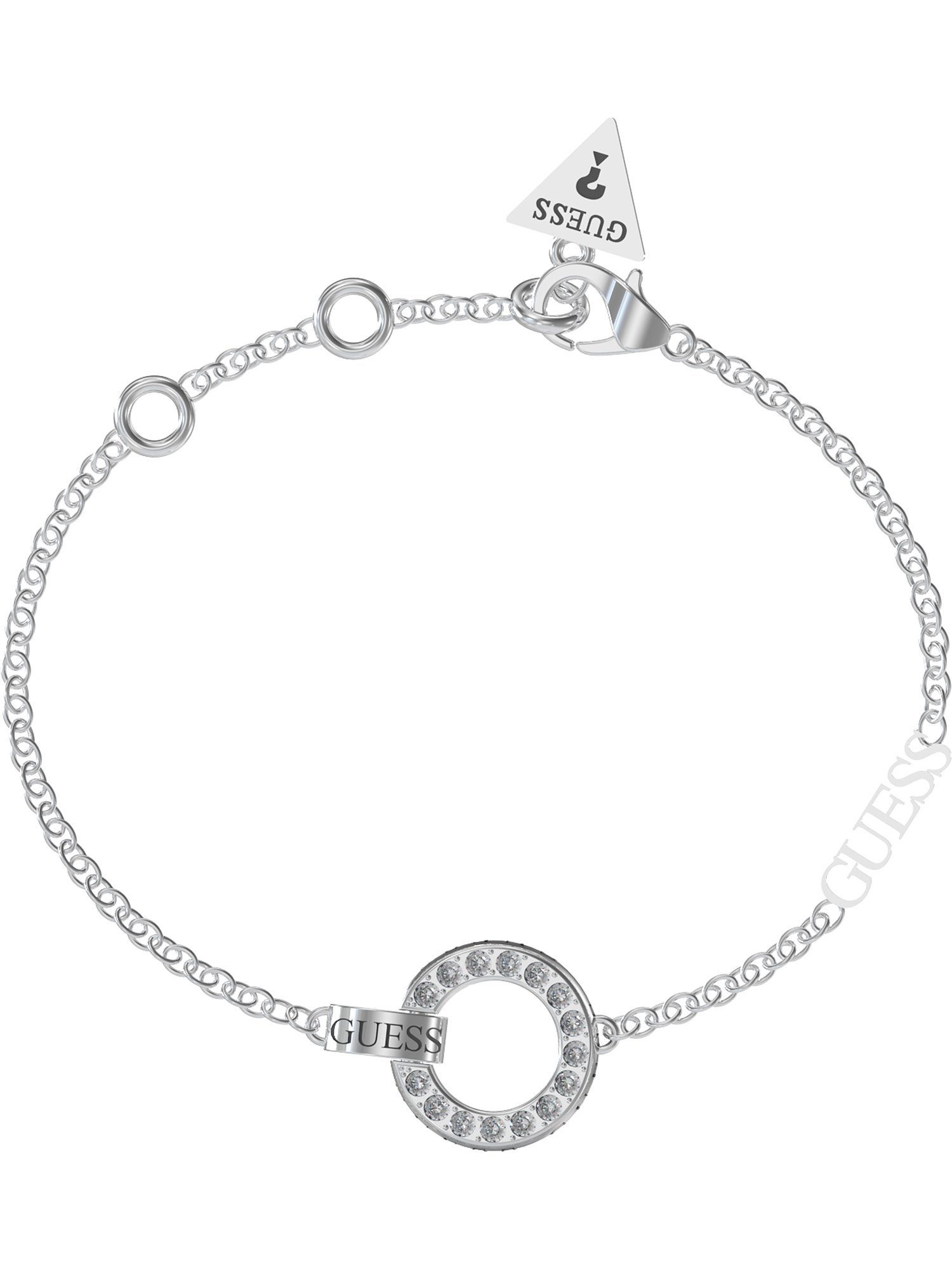 Guess Edelstahlarmband Guess Damen-Armband Edelstahl, Trendig
