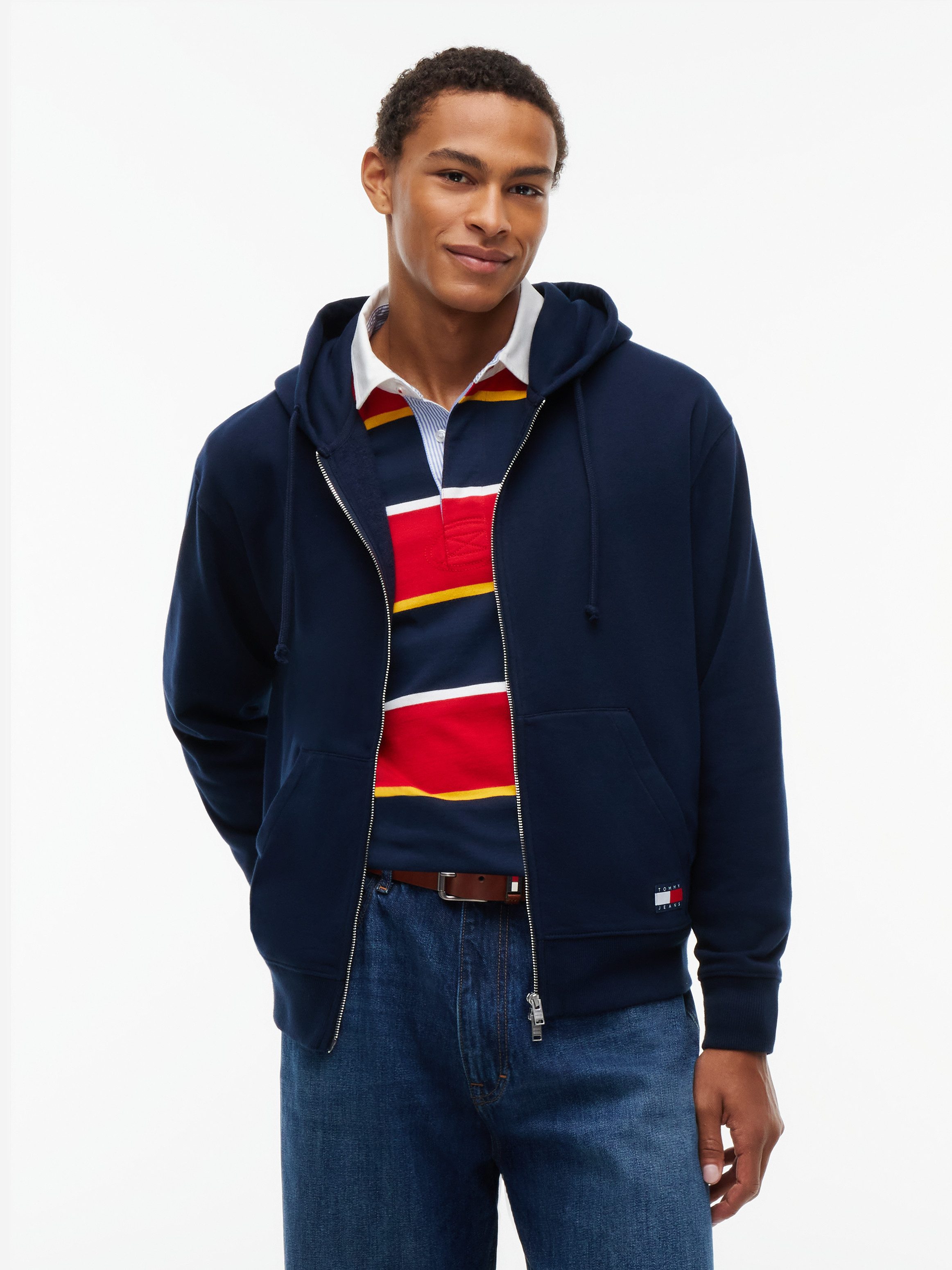 Tommy Jeans Kapuzensweatjacke TJM RELAXED NEW CLASSICS FULL ZIP