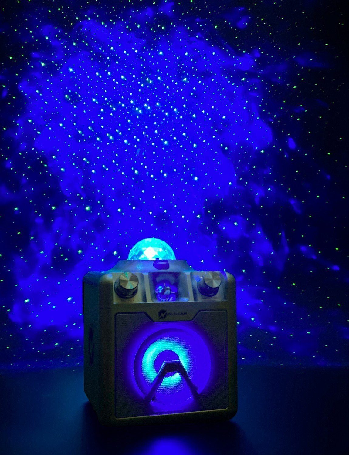 N-GEAR Party Disco Star710 Bluetooth Колонки Karaoke Laser Licht Bluetooth-Lautsprecher (Bluetooth)