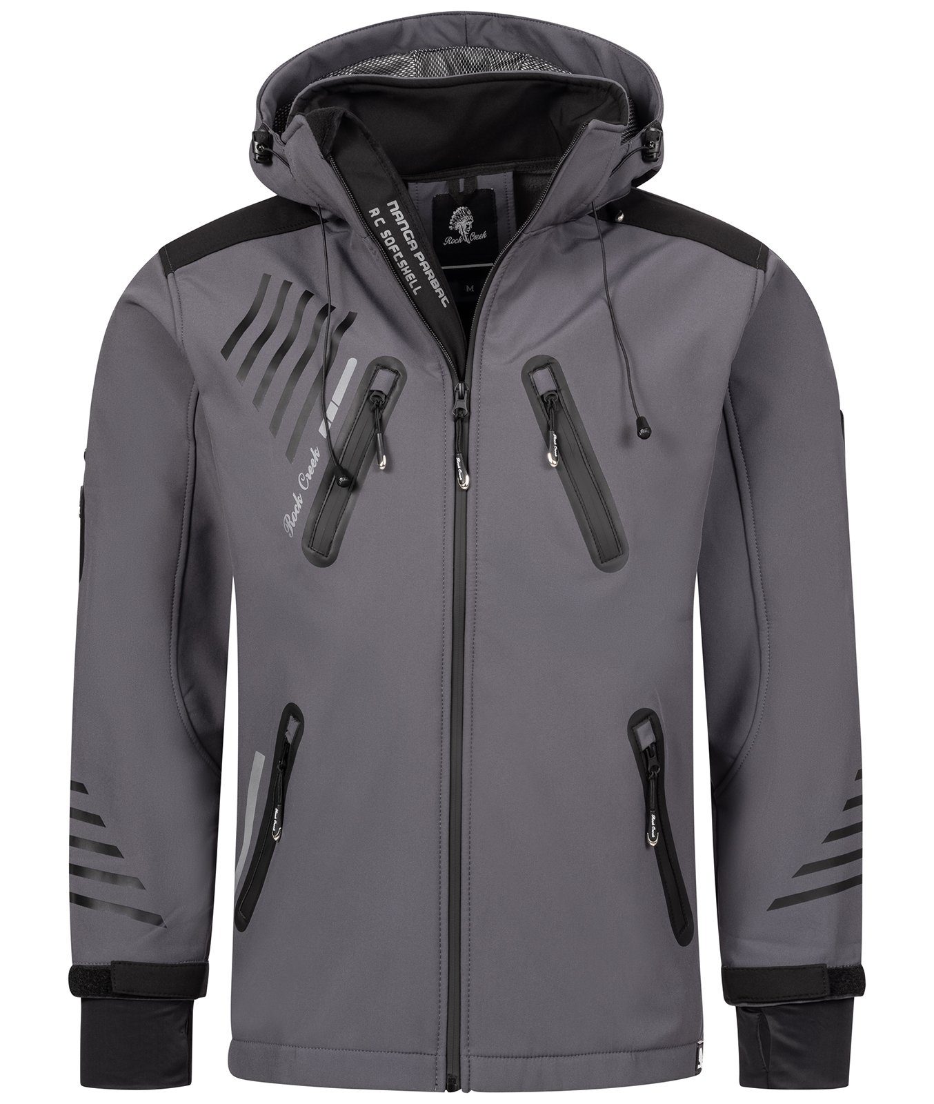 Rock Creek Softshelljacke Herren Softshelljacke Wanderjacke günstig online kaufen