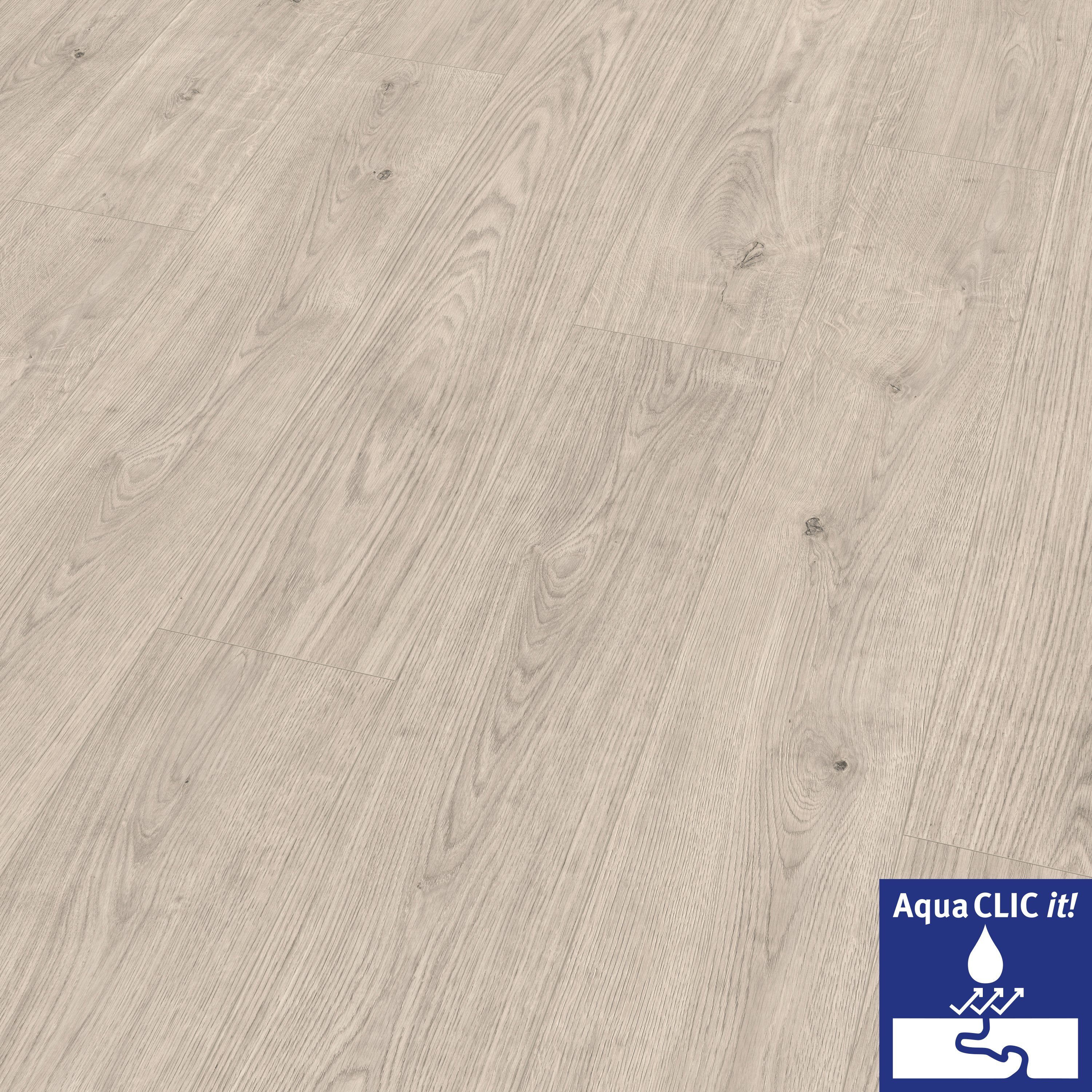 EGGER Laminat EL1001 Berdal Eiche grau, (8mm, 1,995m),Wasserresistent & Pra günstig online kaufen