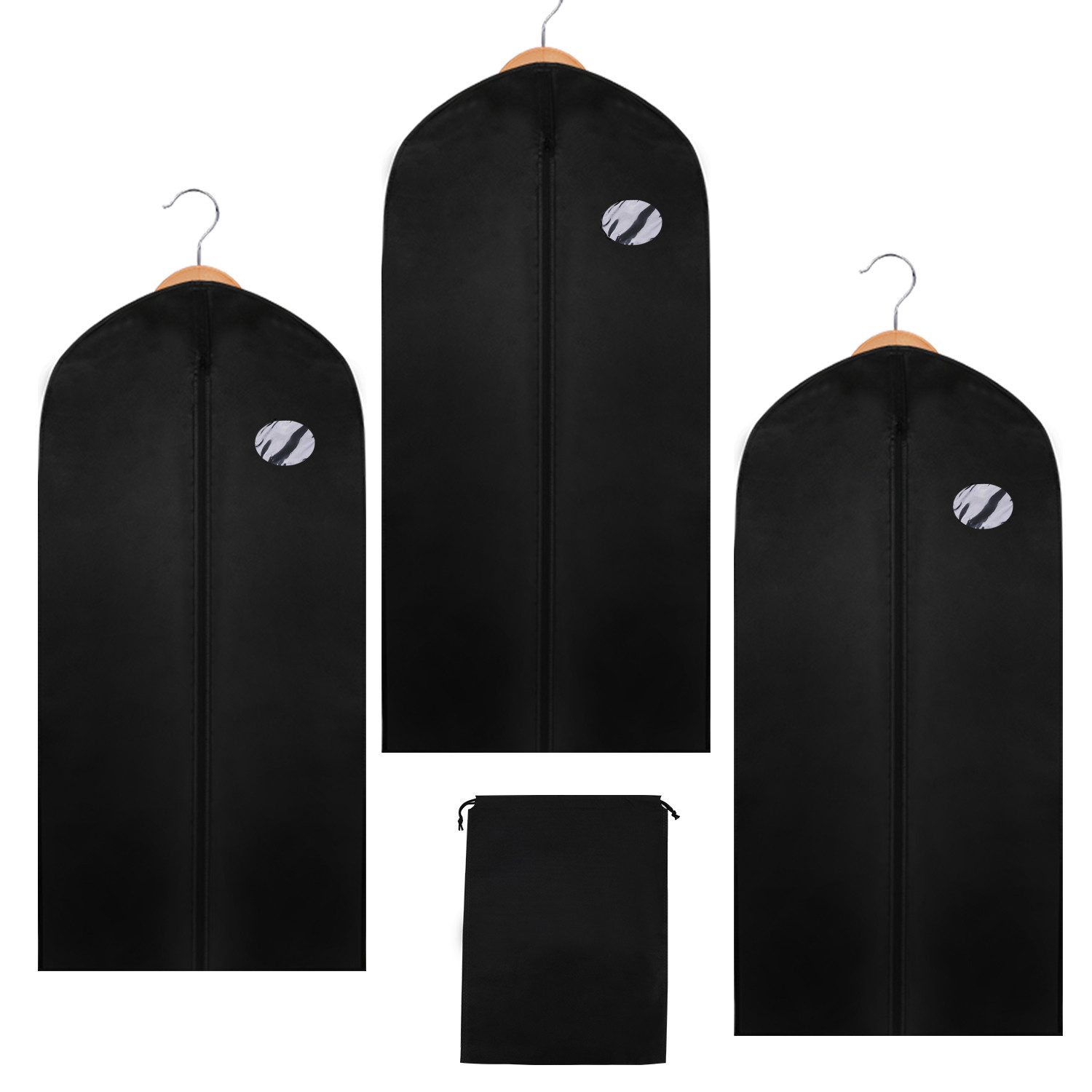 Clanmacy Sitzsack 1-3St. Kleidersack mit/ohne Schuhtasche günstig online kaufen
