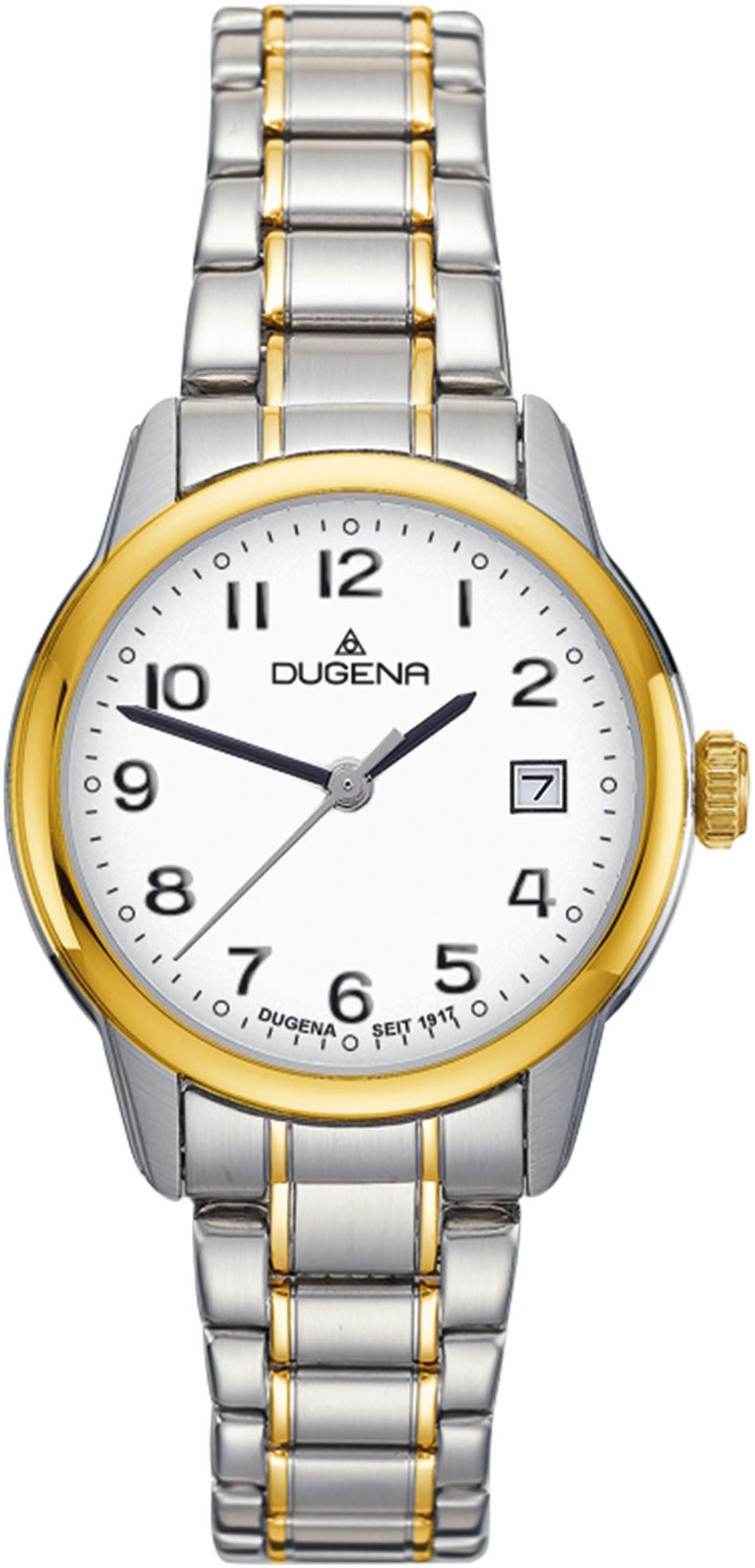 Dugena Quarzuhr Vega, Armbanduhr, Damenuhr, Datum