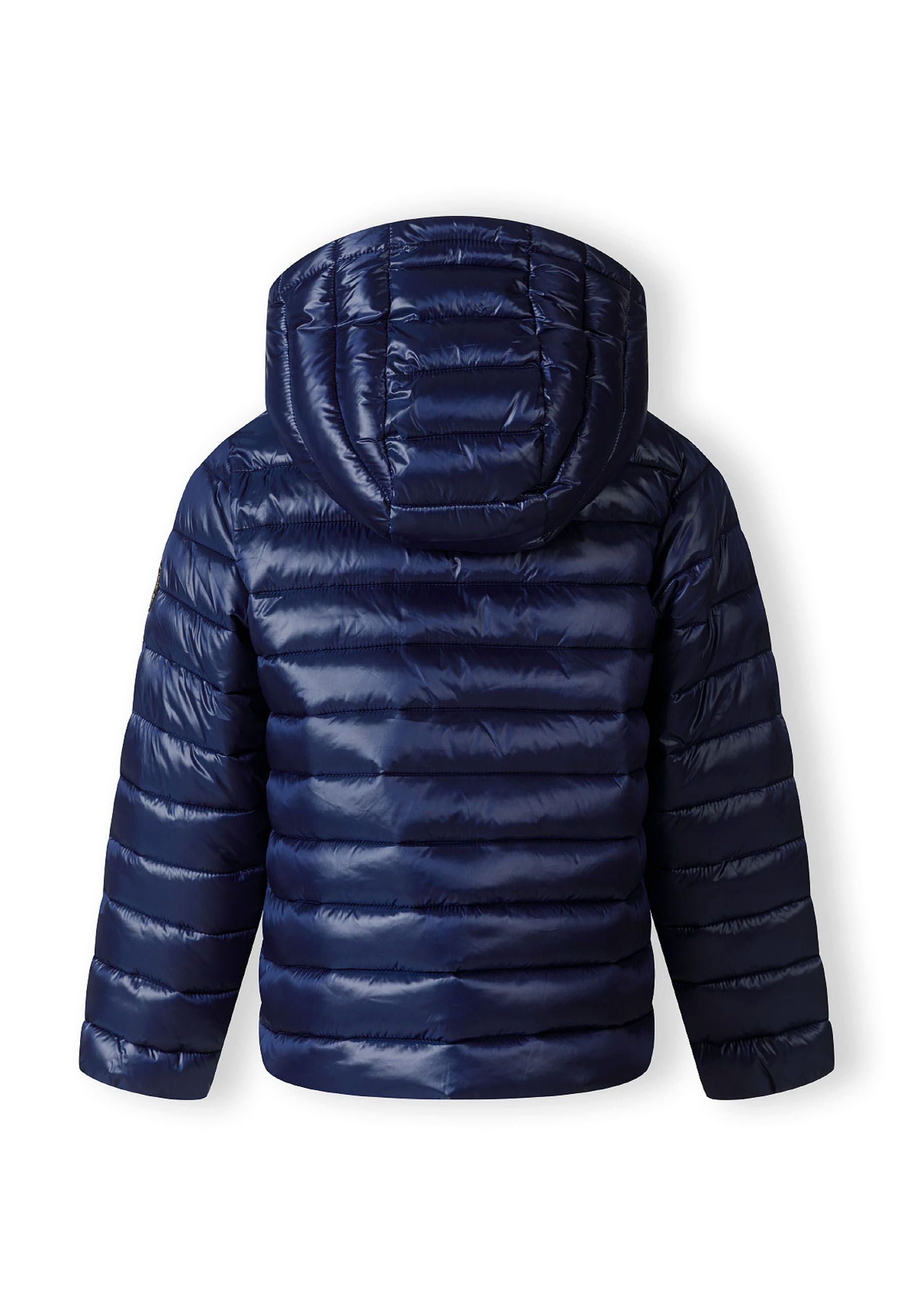 MINOTI Steppjacke für Mädchen mit Kapuze Herz-Abzeichen – Bild 3 von 5