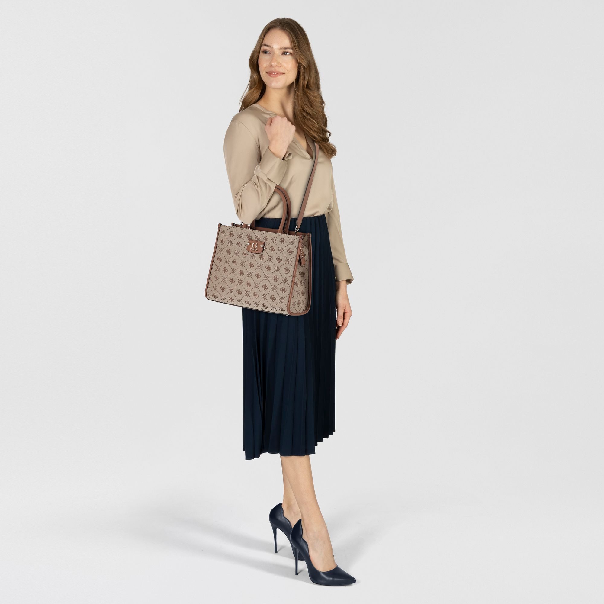 Guess Henkeltasche Neda, Polyester günstig online kaufen