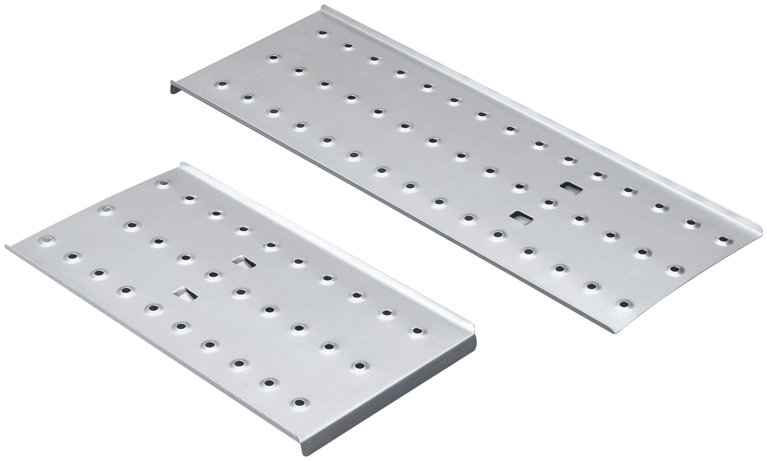 Hailo M60 articulated ladder, aluminum universal ladder 4x3 rungs