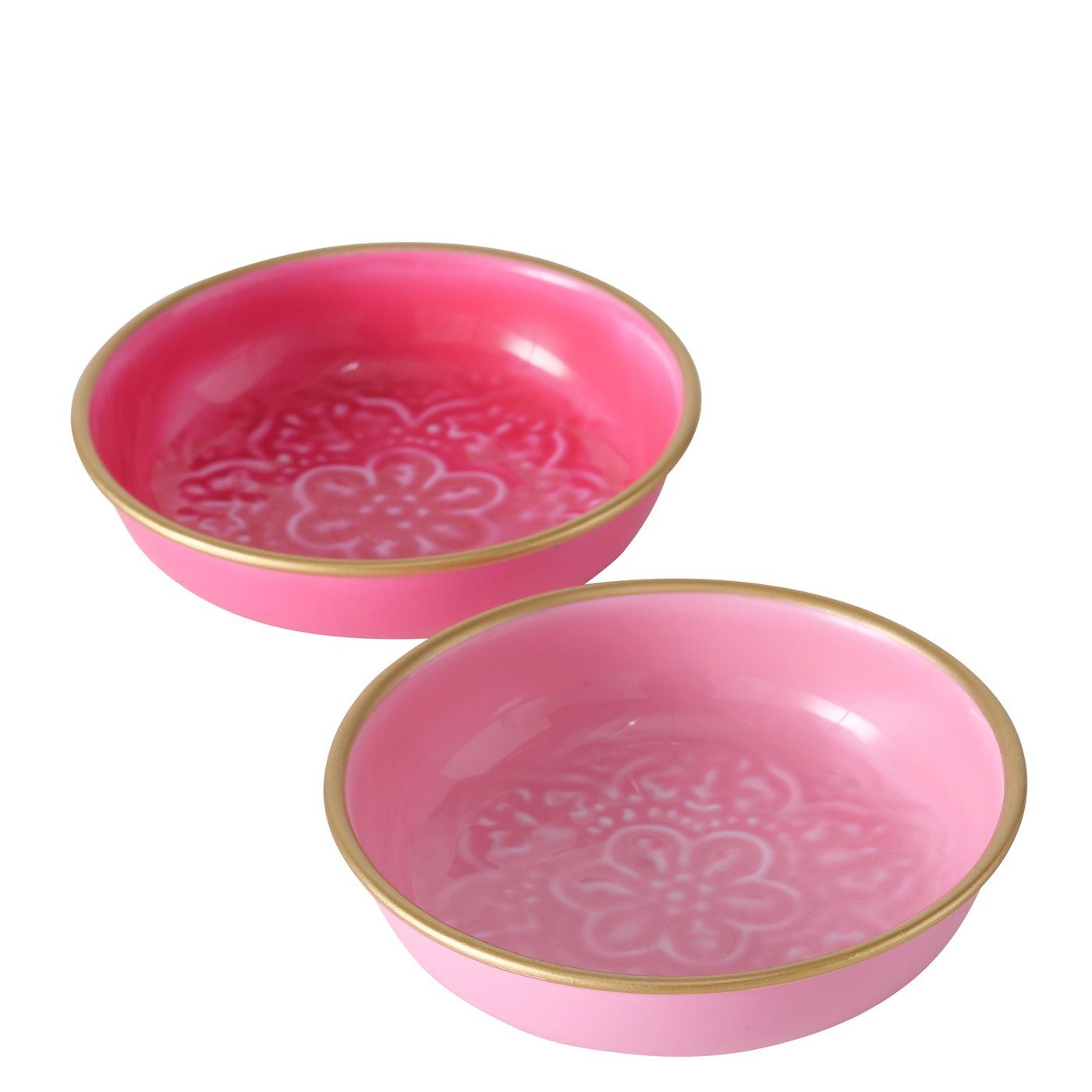 BOLTZE Dekoschale Pinka-Mini 2er-Set in Rosa günstig online kaufen