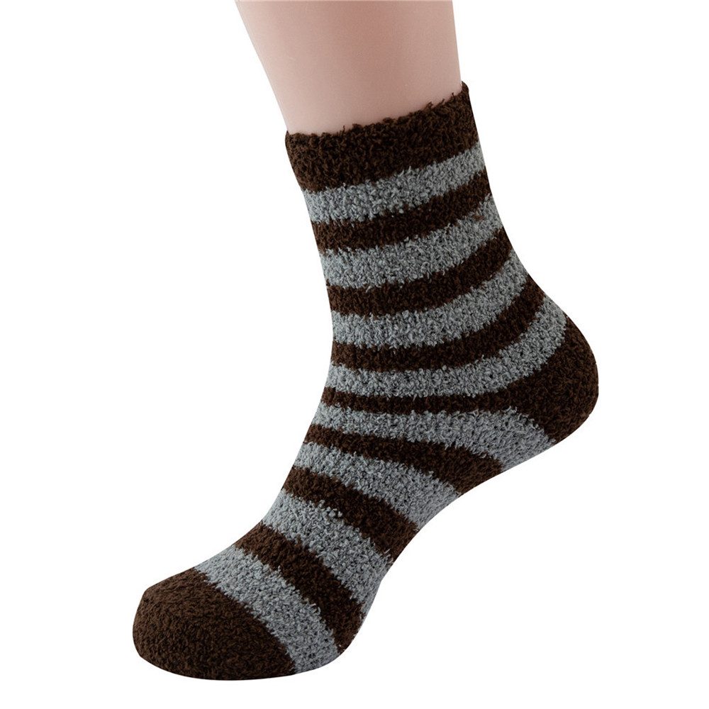 Coonoor Kuschelsocken Thermosocken -Herren Streifen Kuschelsocken günstig online kaufen