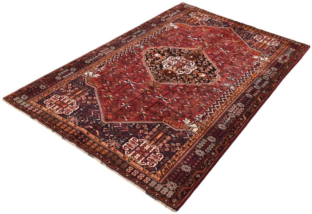 10 Nain / Handgeknüpfter Shiraz Perserteppich, mm 161x265 Trading, Orientteppich Höhe: rechteckig, Orientteppich