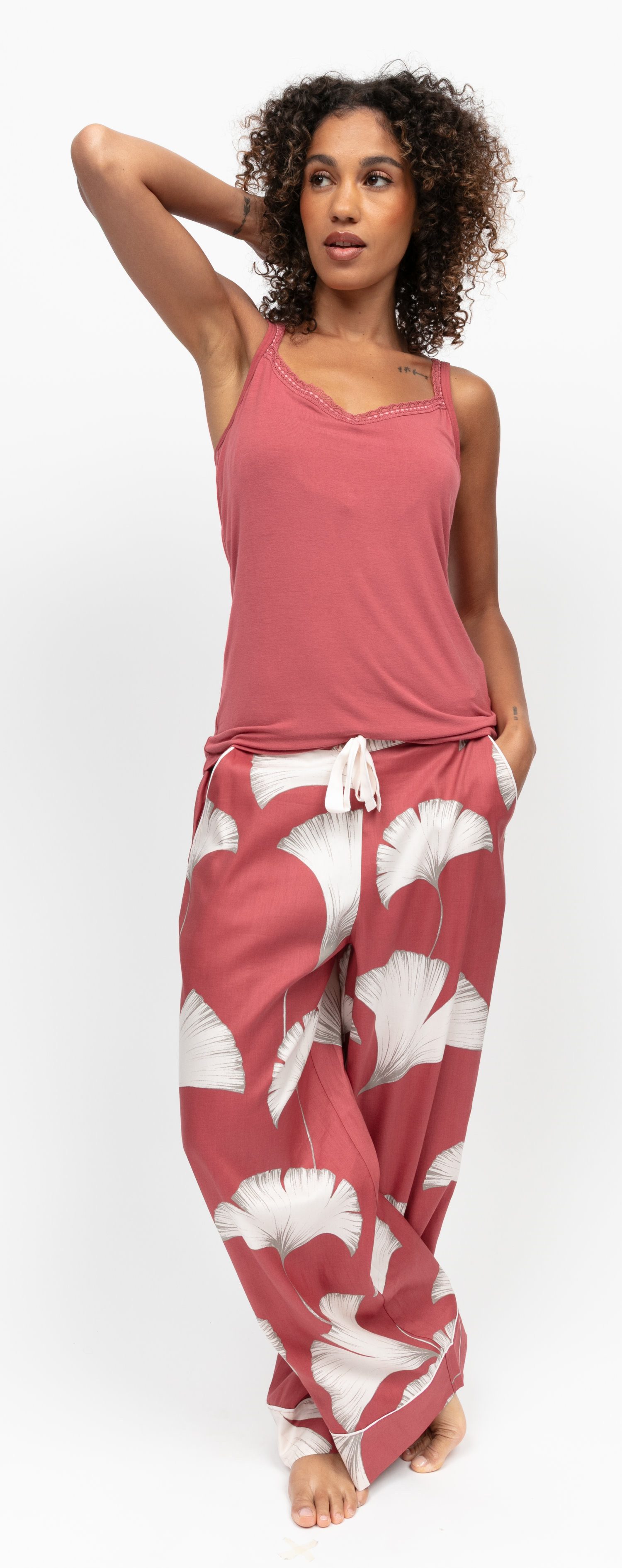 Cyberjammies Pyjamahose Damen Schlafanzughose (1-tlg) Edles Design