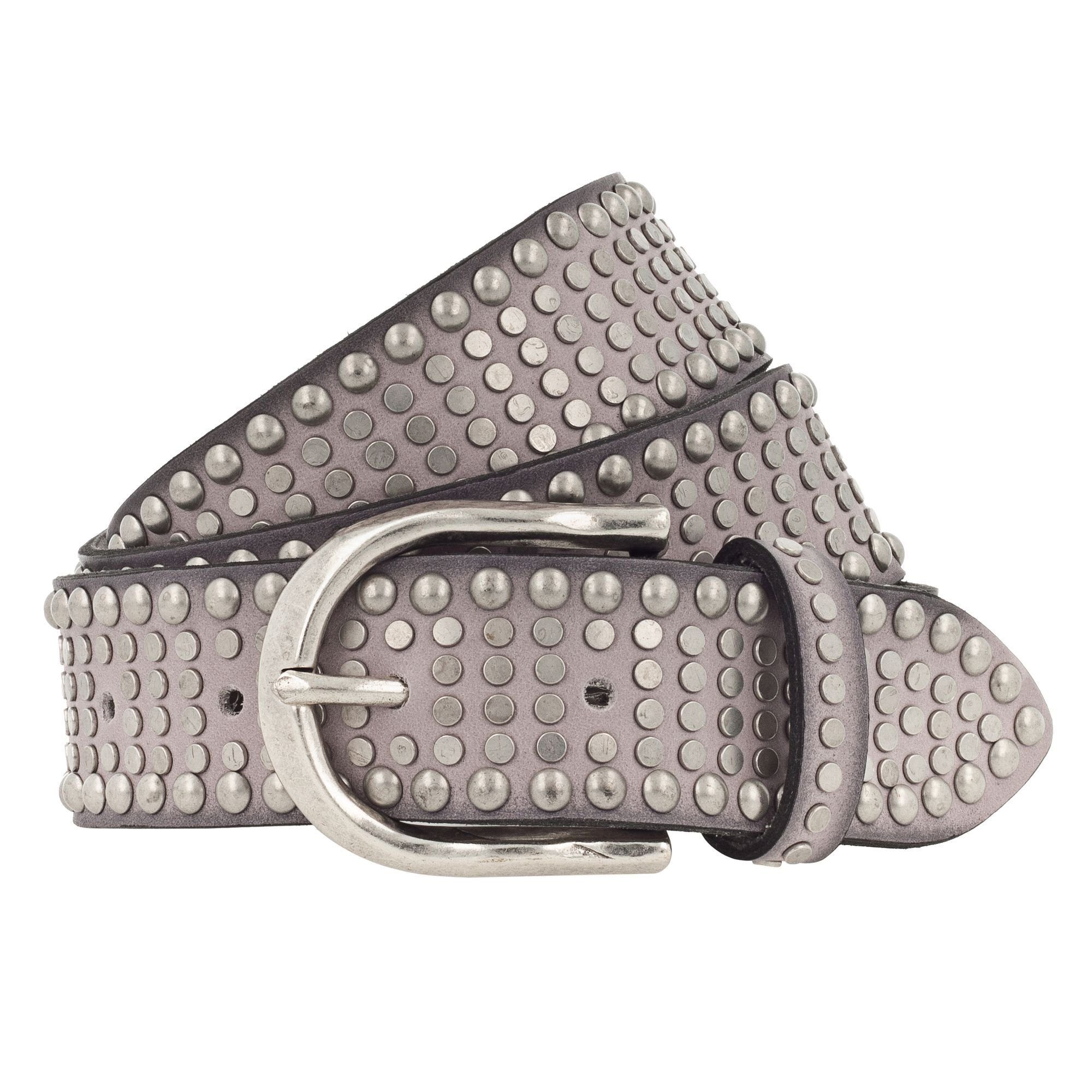 b.belt Ledergürtel Riva Dornschließe