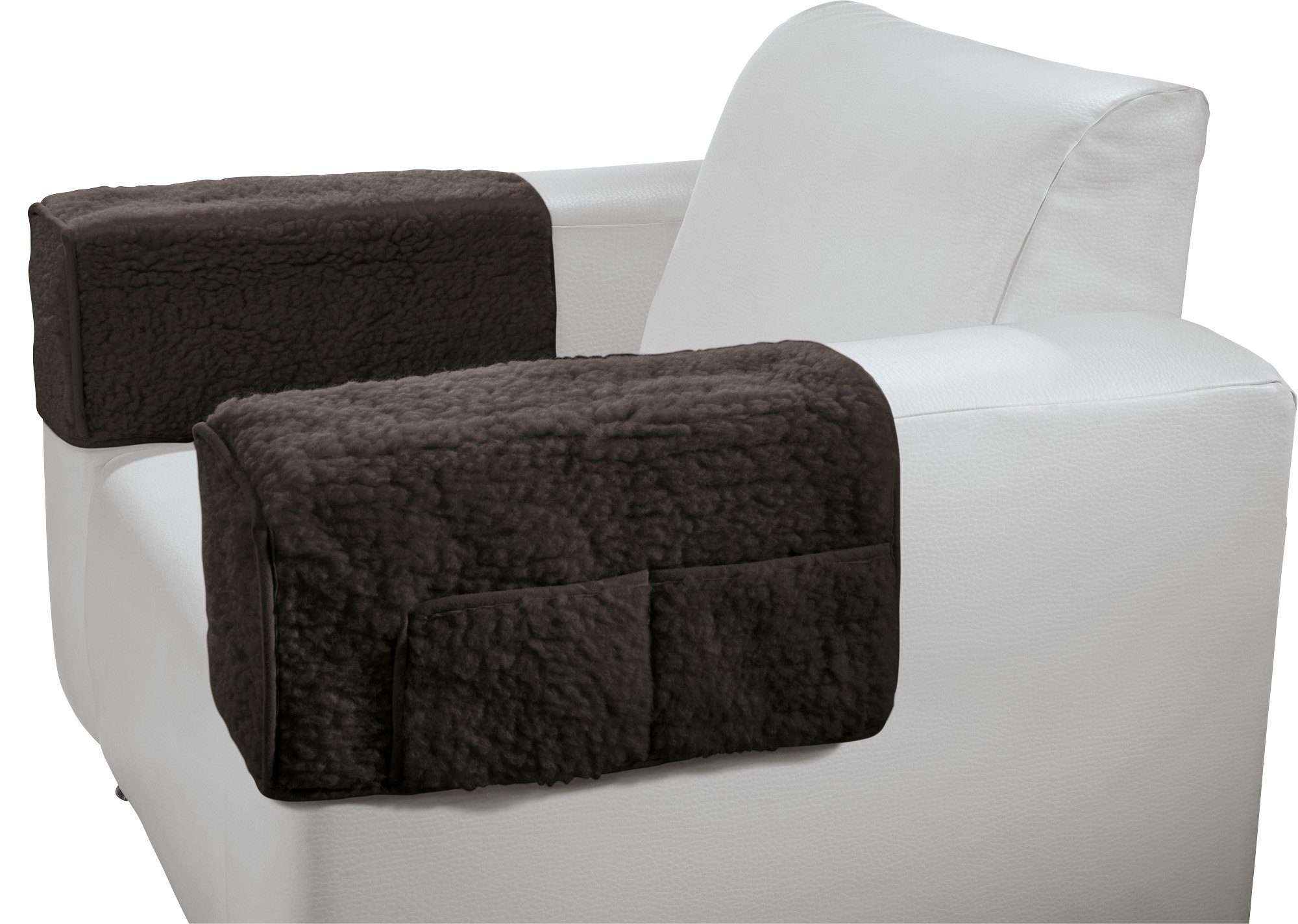 Erwin Müller Sesselschoner Armlehnenschoner 2er-Pack, Uni günstig online kaufen