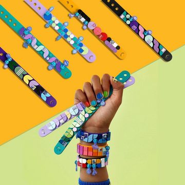 LEGO® Konstruktionsspielsteine Armbanddesign Kreativset (41807), LEGO® DOTS, (388 St), Made in Europe