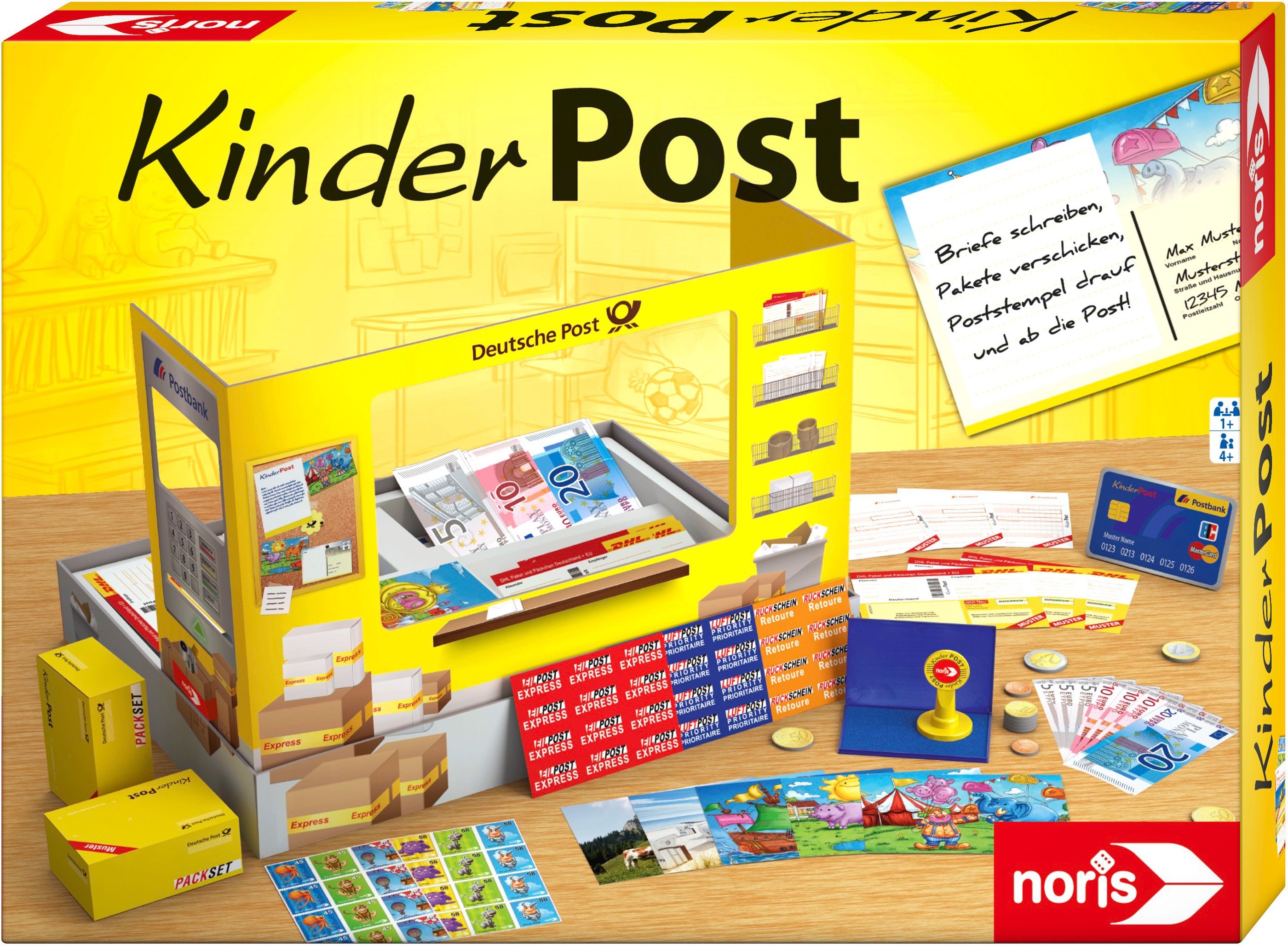 Noris Spiel Kinderpost, Made in Germany