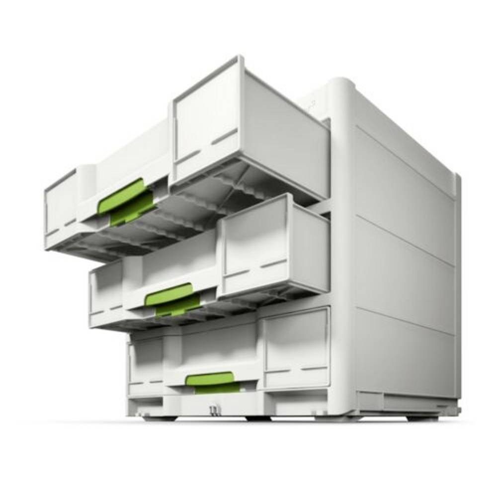 FESTOOL Transportbehälter Systainer SYS3-SORT/3 M 337 Transportkiste (L x B x H) 396 x 296 x