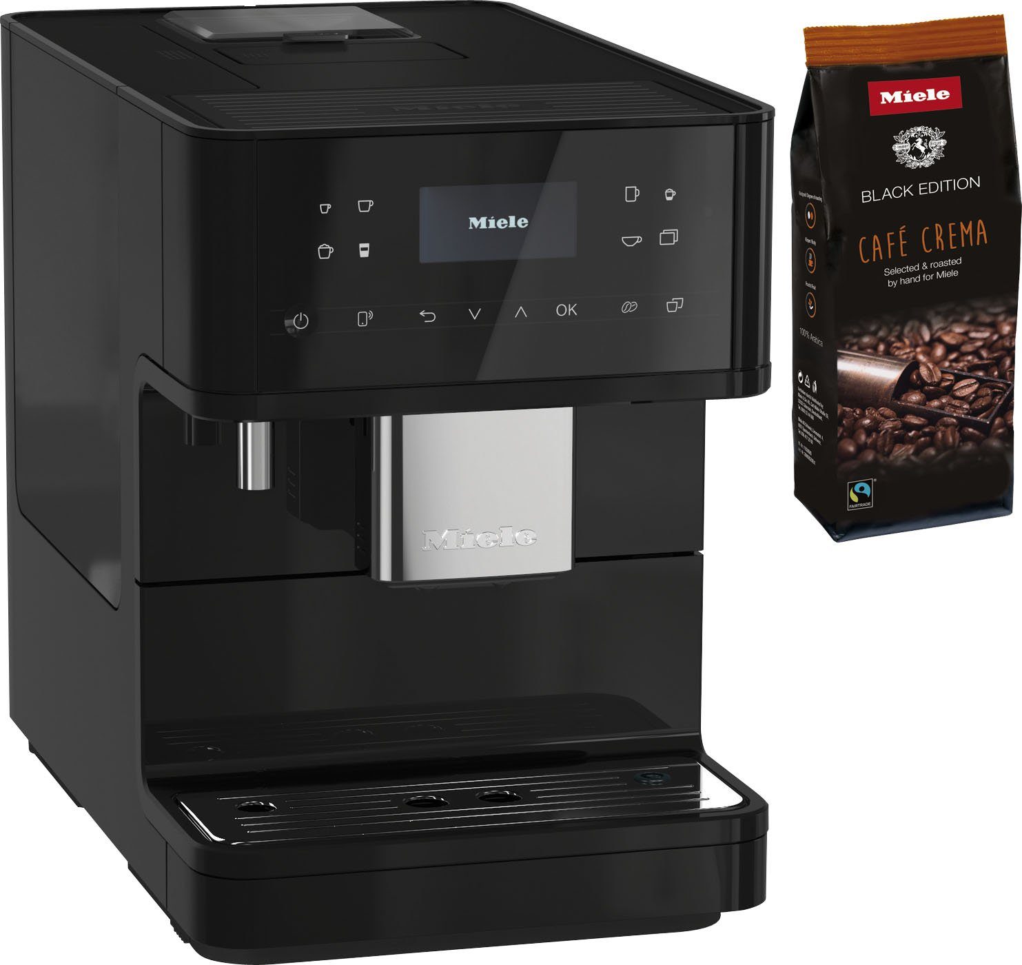 Genießerprofile, MilkPerfection, Kaffeevollautomat 6160 Kaffeekannenfunktion Miele CM