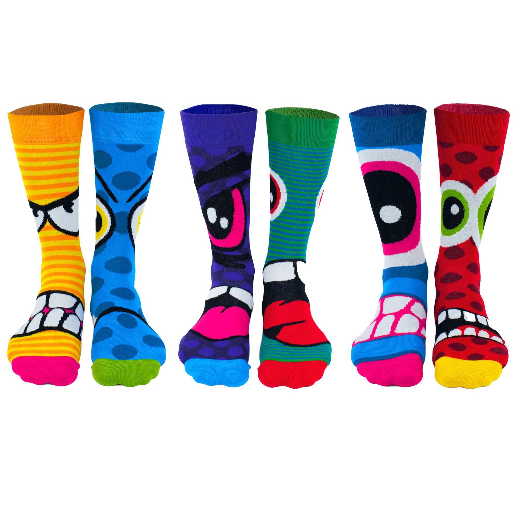 United Oddsocks Freizeitsocken Stress Heads Oddsocks günstig online kaufen