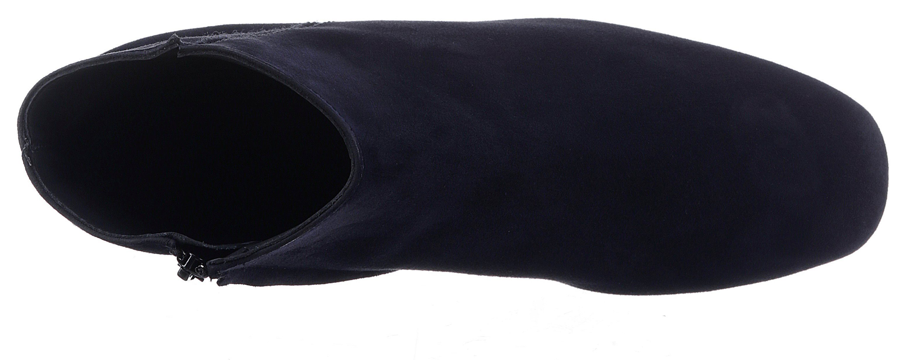 Paul Green Stiefelette mit 5,5-cm-Blockabsatz dunkelblau