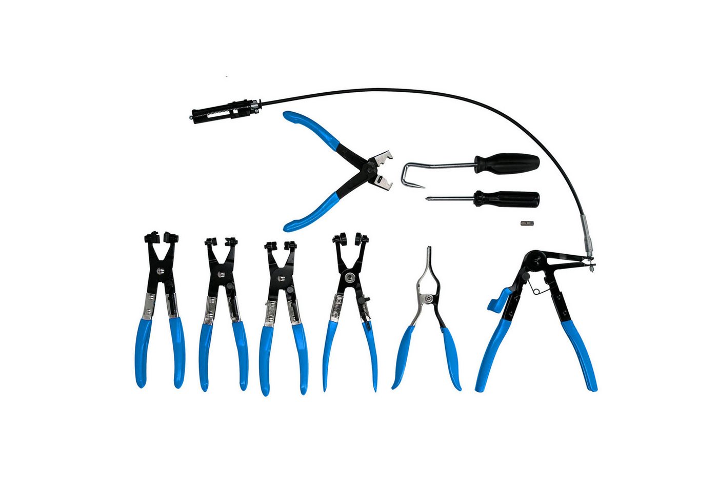 Thumbnail - Brilliant Tools Zangenset BRILLIANT TOOLS Schlauchschellenzangen-Satz 9tlg. - BT521000