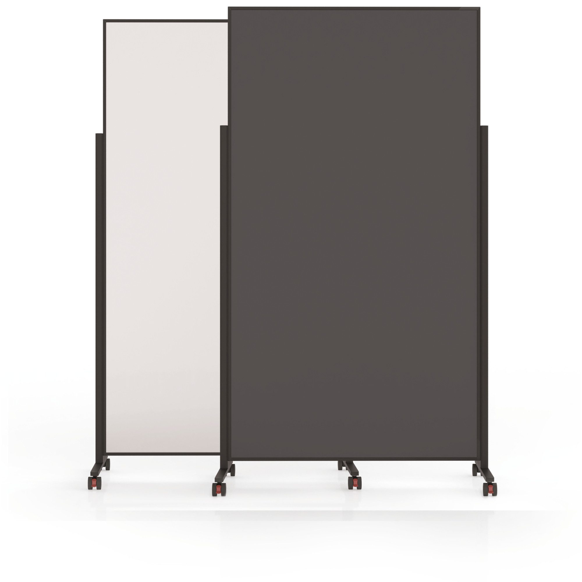 magnetoplan® Standtafel Whiteboard VarioPin 1181401 100x180cm Rahmen schwarz