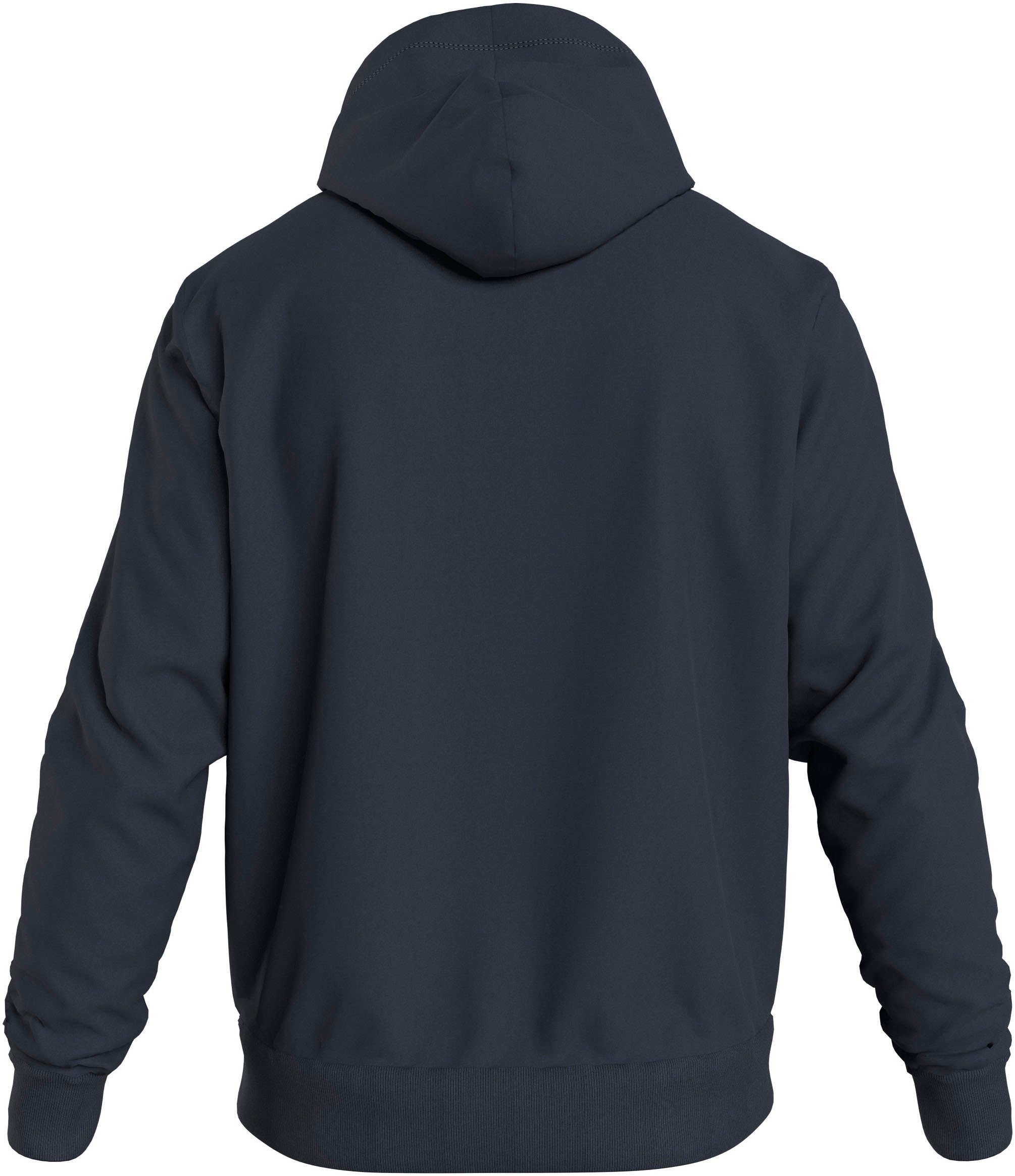 LOGO Kapuzensweatshirt HOODIE HERO Klein mit LINES Markenlabel Night Calvin WAVE Sky