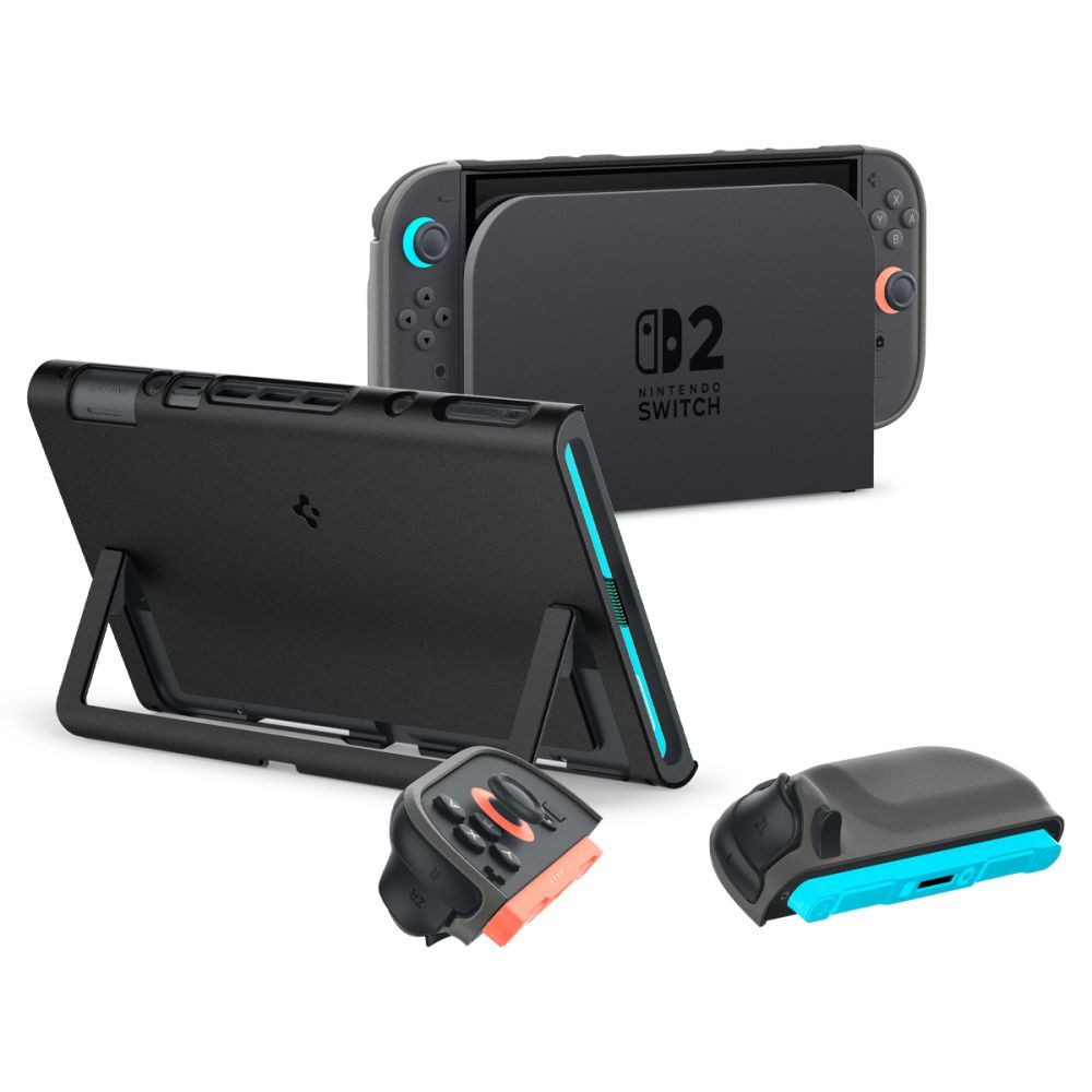 Spigen Nintendo-Schutzhülle Spigen Nano Pop Case für Nintendo Switch 2 - Schwarz