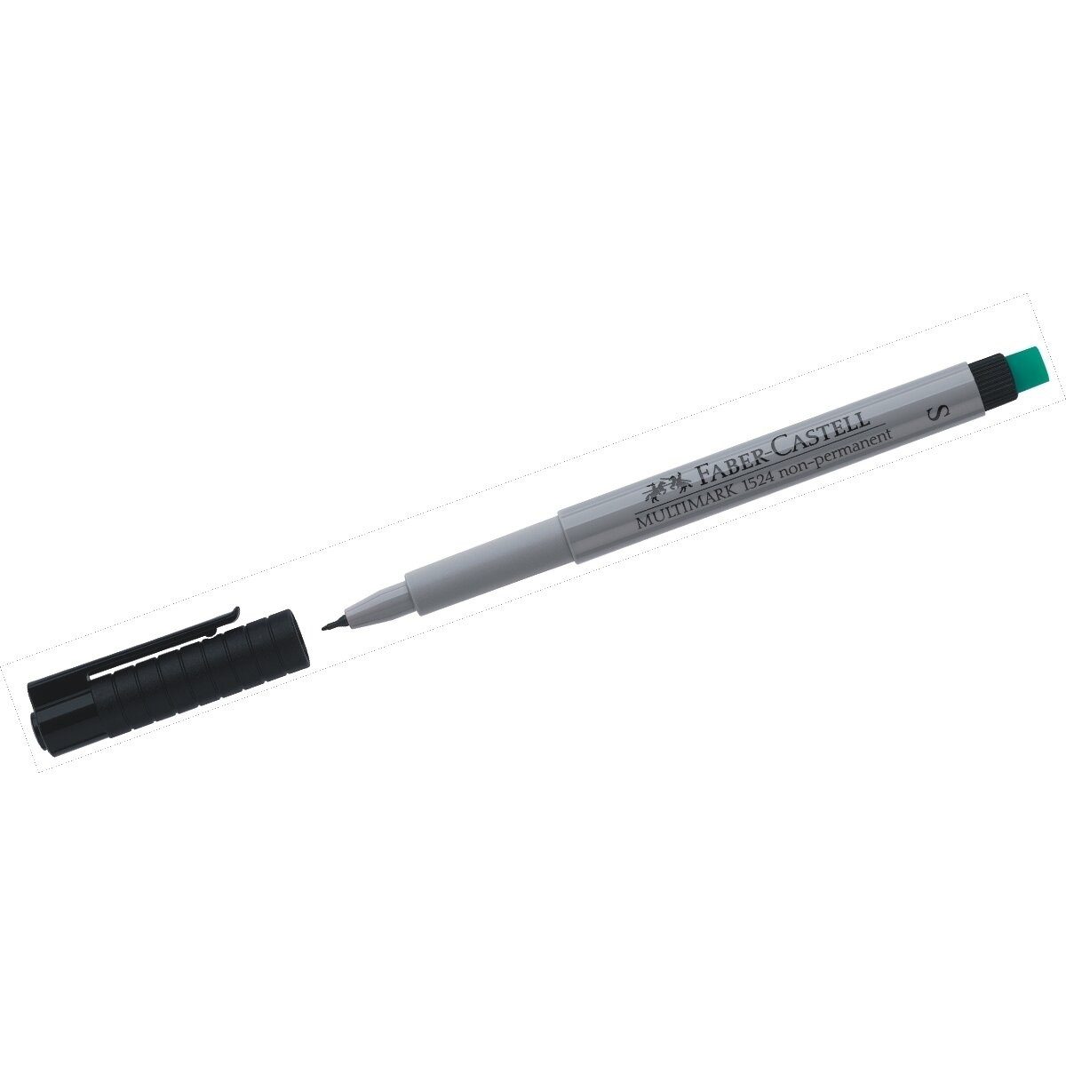Faber-Castell Folienstift Folienschreiber nonpermanent S schwarz