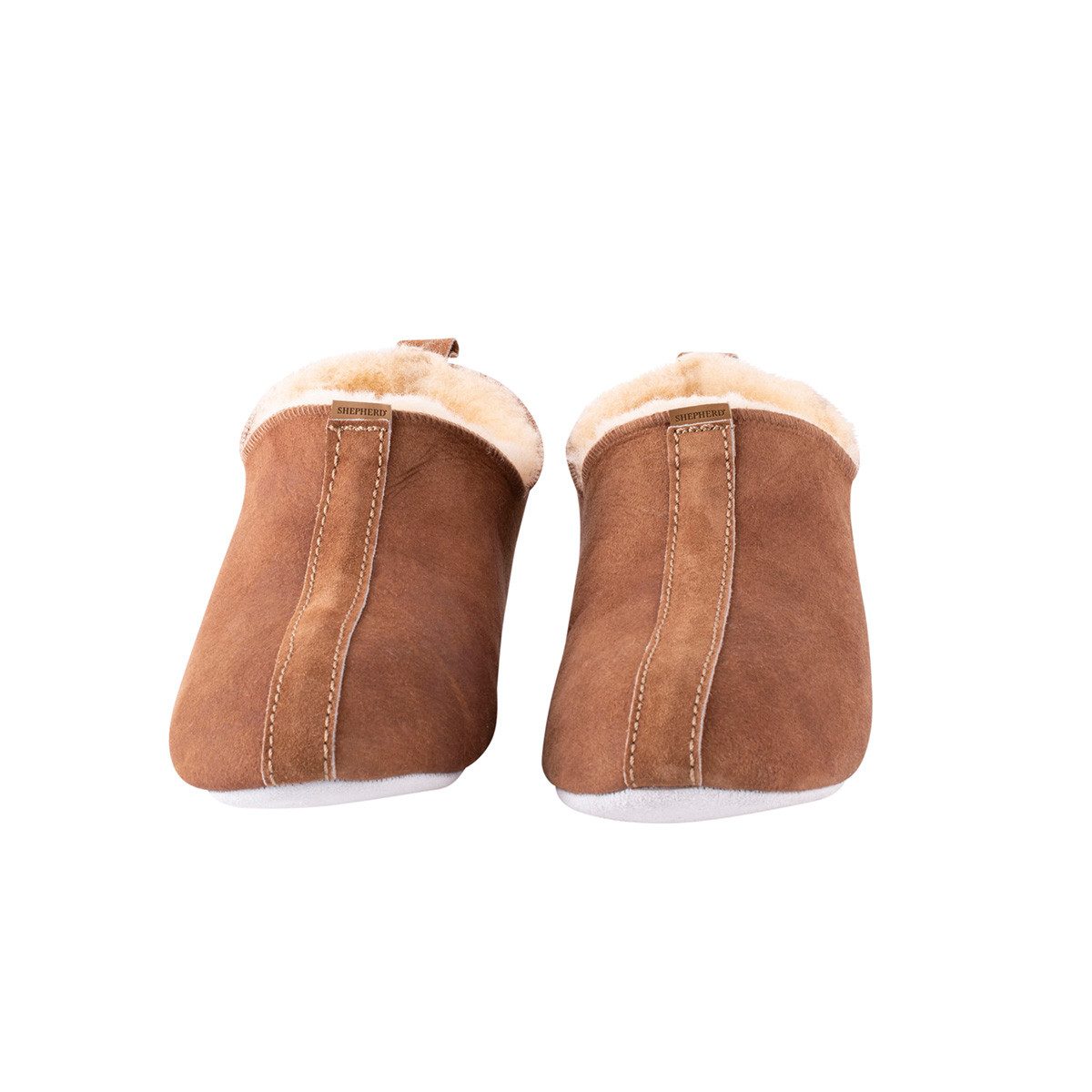 Shepherd Lina Hausschuh (1-tlg) Hausschuh - Einfaches An- und Ausziehen, Dekorative Ziernaht vorn