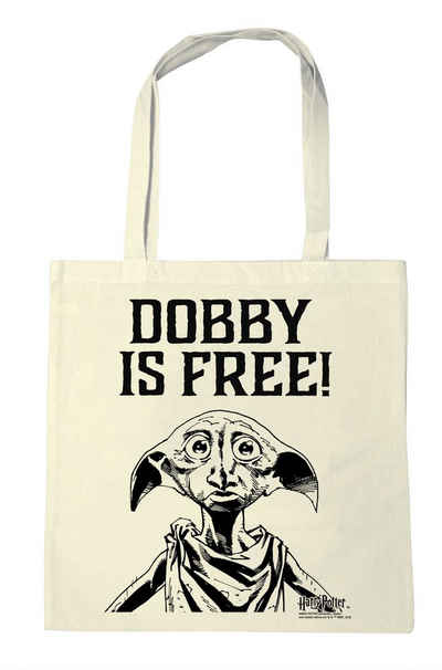 LOGOSHIRT Umhängetasche Harry Potter - Dobby Is Free, mit Dobby-Print
