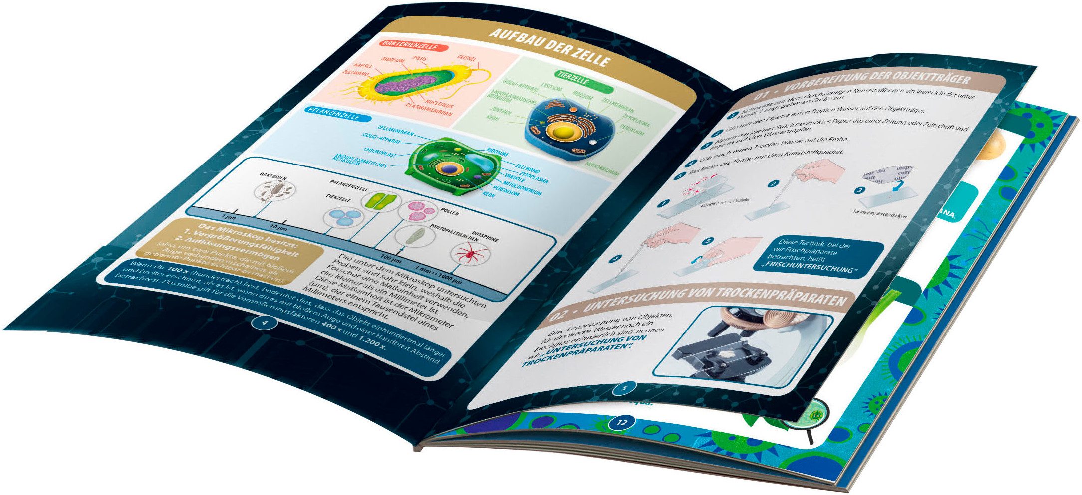 Clementoni® Galileo Experiment Kit, My Deluxe Microscope