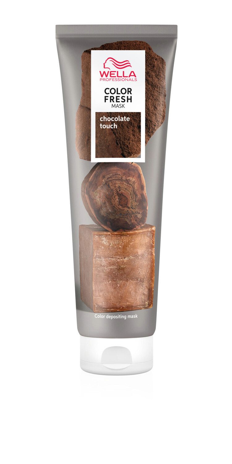 Wella Professionals Haarmaske Color Fresh Mask Chocolate Touch, frei von Silikonen, auswaschbar, wöchentliche Anwendung