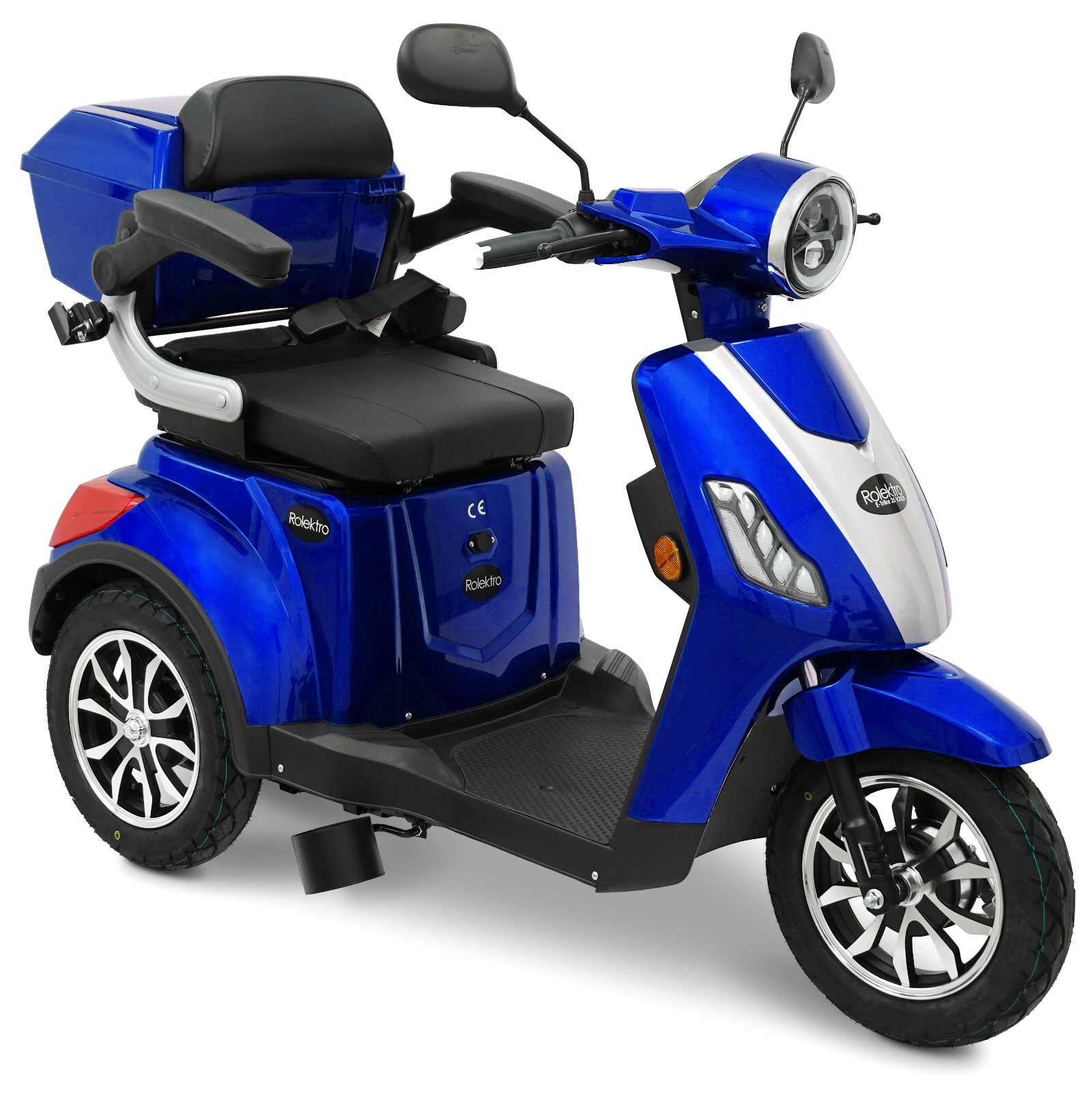 Rolektro Elektromobil Rolektro E-Trike 25 V.2-R31 Bleigel, 1400 W, 25 km/h