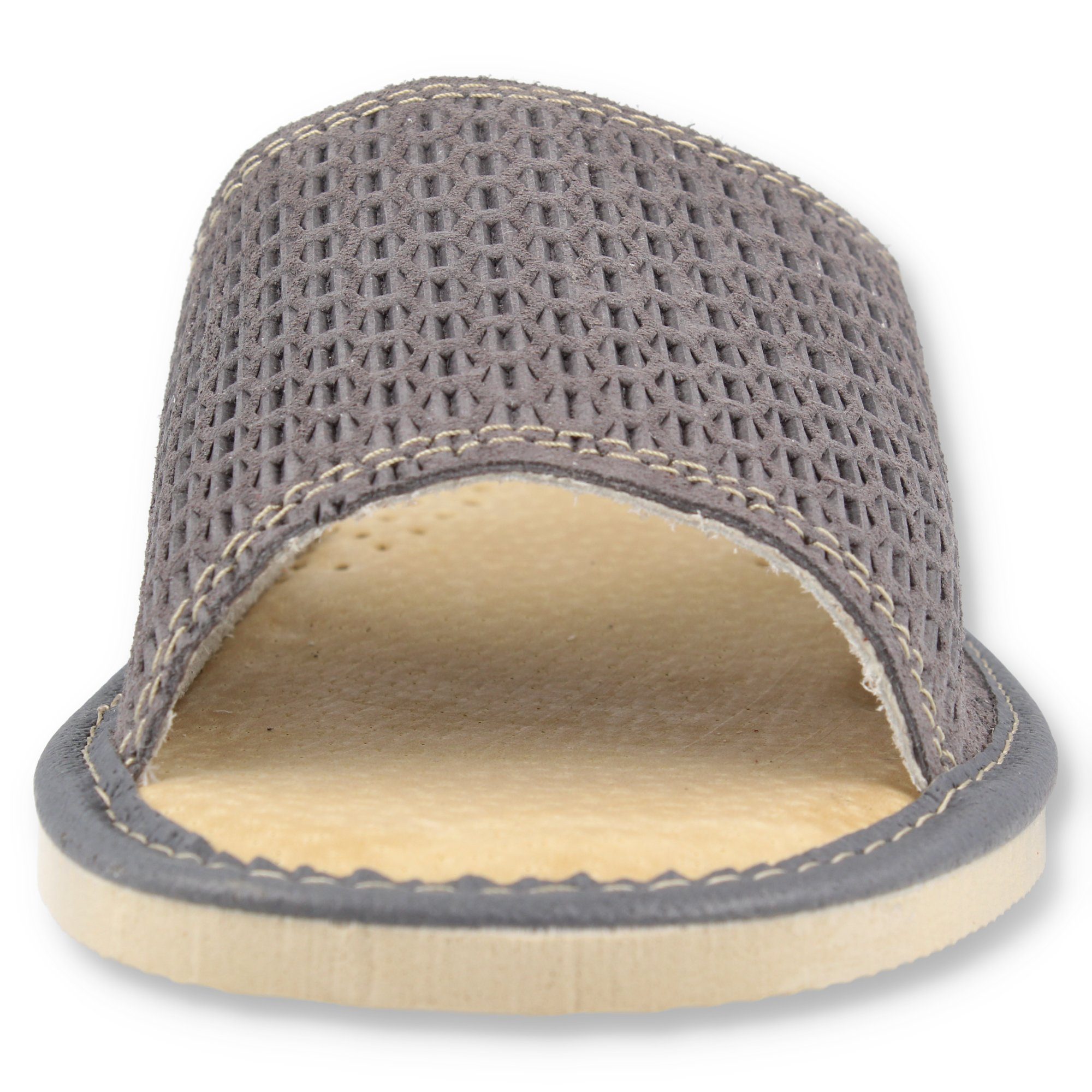 filsko Almada aus Veloursleder offene Damen Hausschuh