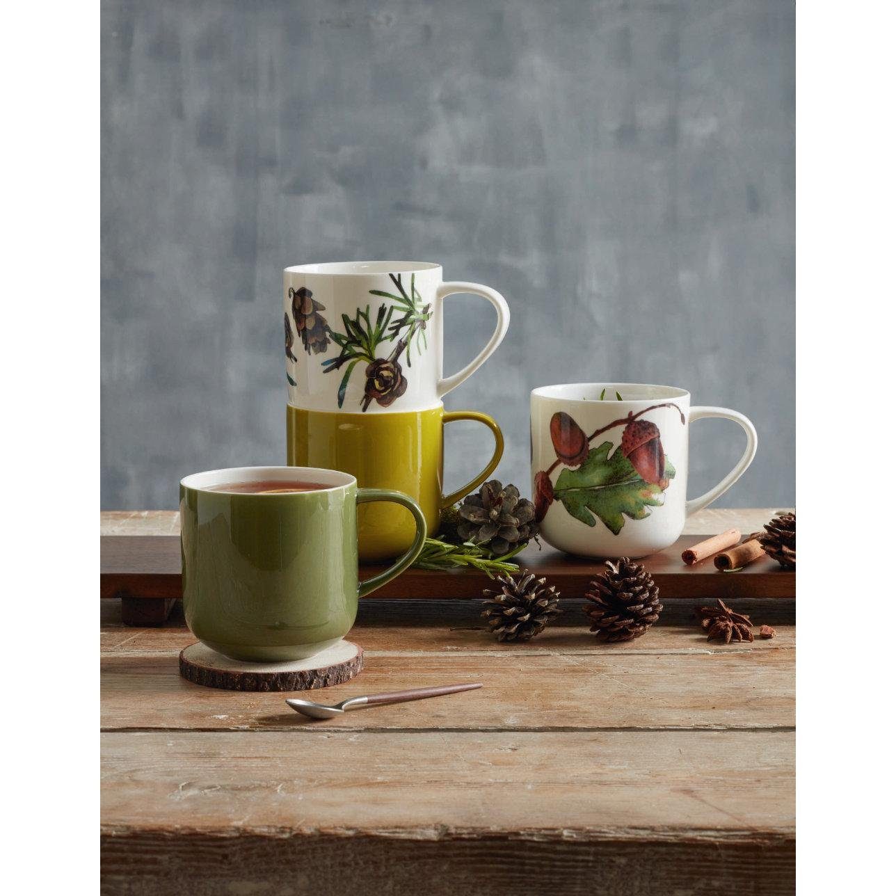 ASA SELECTION Tasse Asa Henkelbecher Coppa Bicolor Mustard – Bild 3 von 5