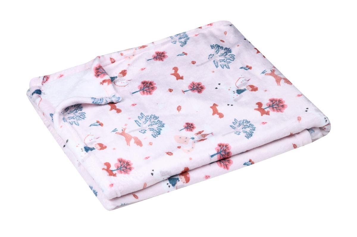 Kinderdecke Decke für Vorschulkinder CYRIELLE, 130 x 160 cm, STOF