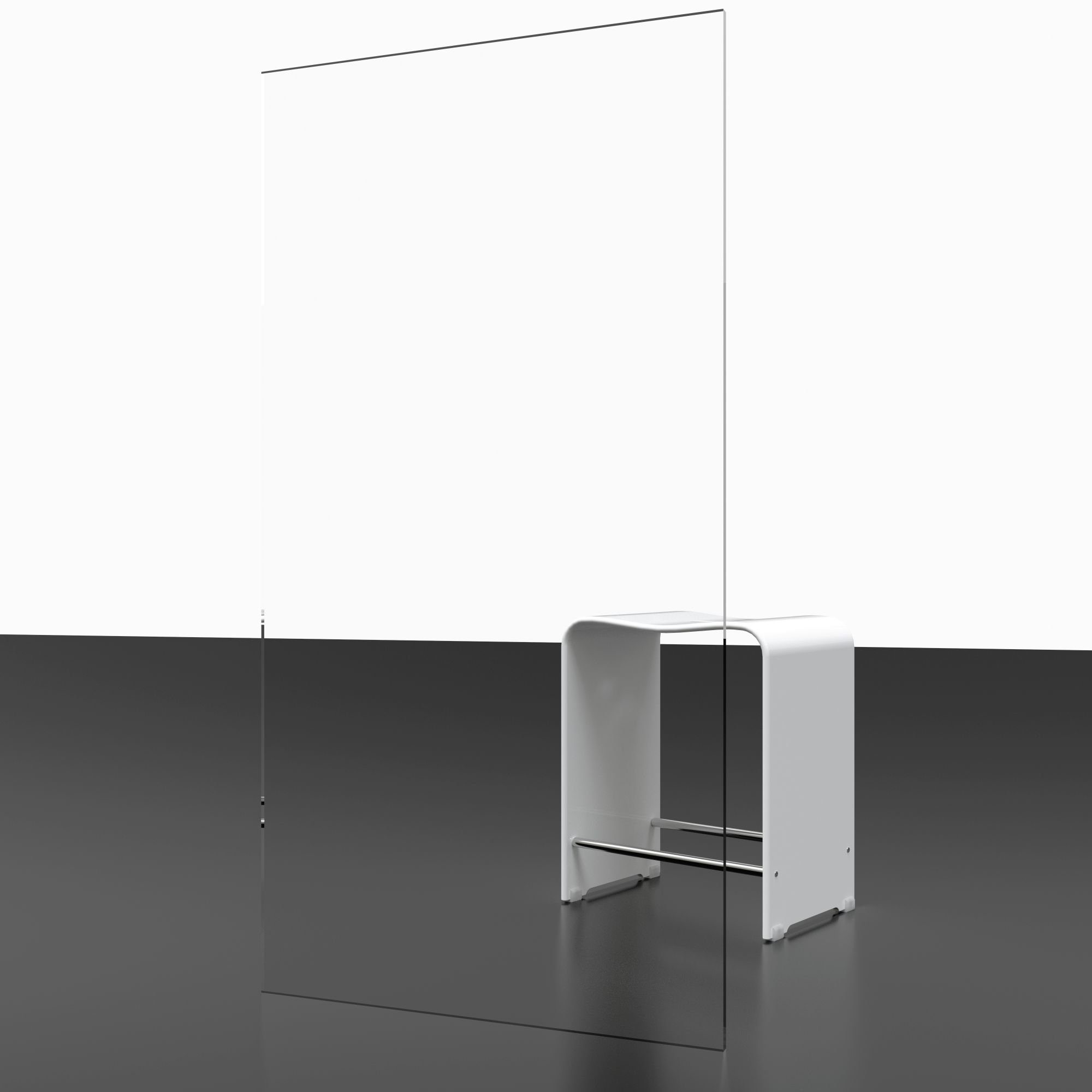 Schulte Duschwand 90 x 200 cm Garant 2.0, Sicherheitsglas, Walk In Drehfalttür Heb-Senk-Mechanismus