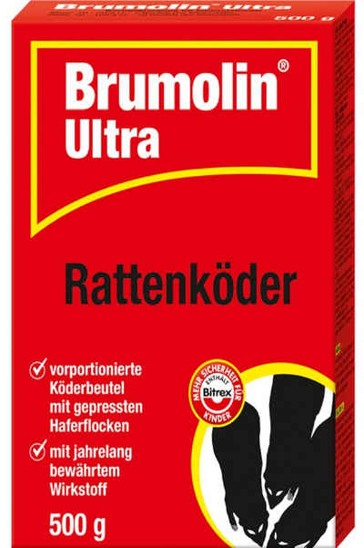 SBM Gift-Rattenköder Brumolin Ultra Rattenköder 500 g